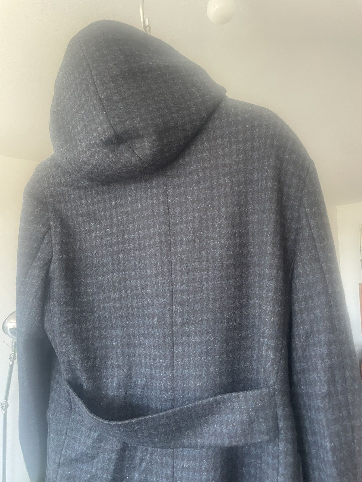 Lardini Tessuto Esclusivo hooded trenchcoat Size US L / EU 52-54 / 3 - 2 Thumbnail