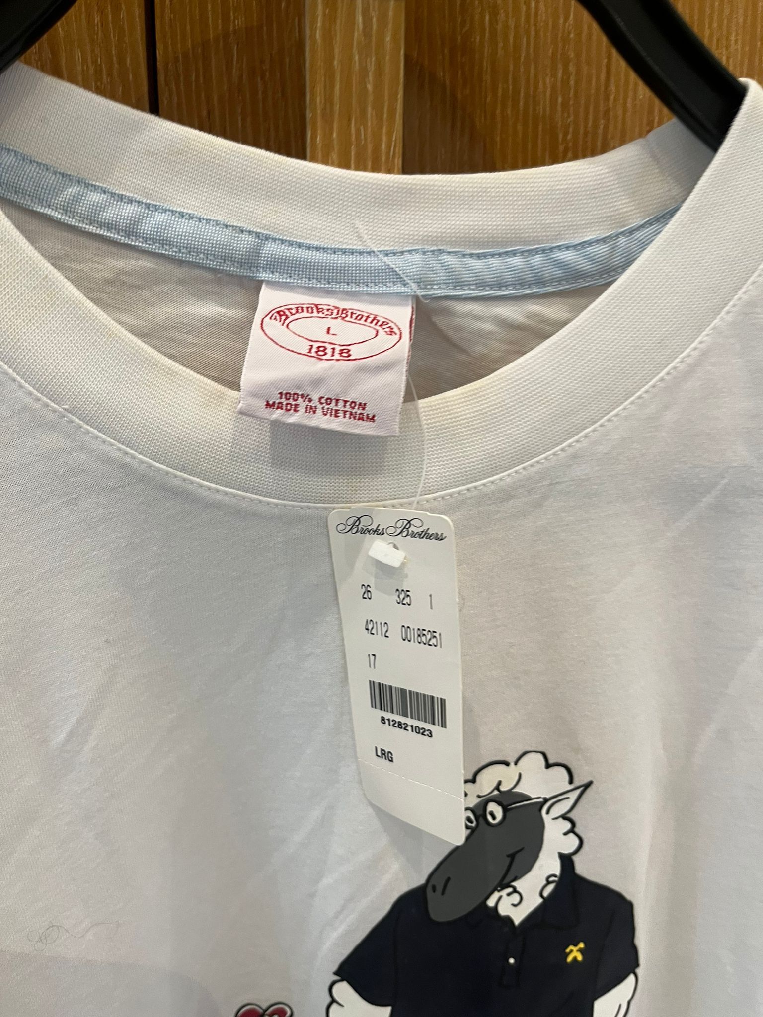 Saint Laurent Paris White T Size US M / EU 48-50 / 2 - 2 Thumbnail