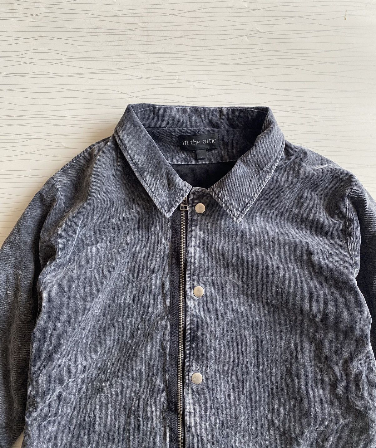 14th Addiction × In The Attic × Share Spirit Homme y2k In The Attic corduroy coach shirt Size US L / EU 52-54 / 3 - 5 Thumbnail
