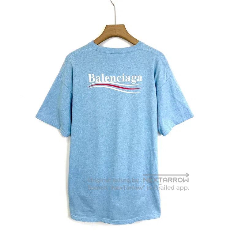 Balenciaga Balenciaga Haze blue Coca-Cola letter logo short-sleeve t- Size US S / EU 44-46 / 1 - 3 Thumbnail