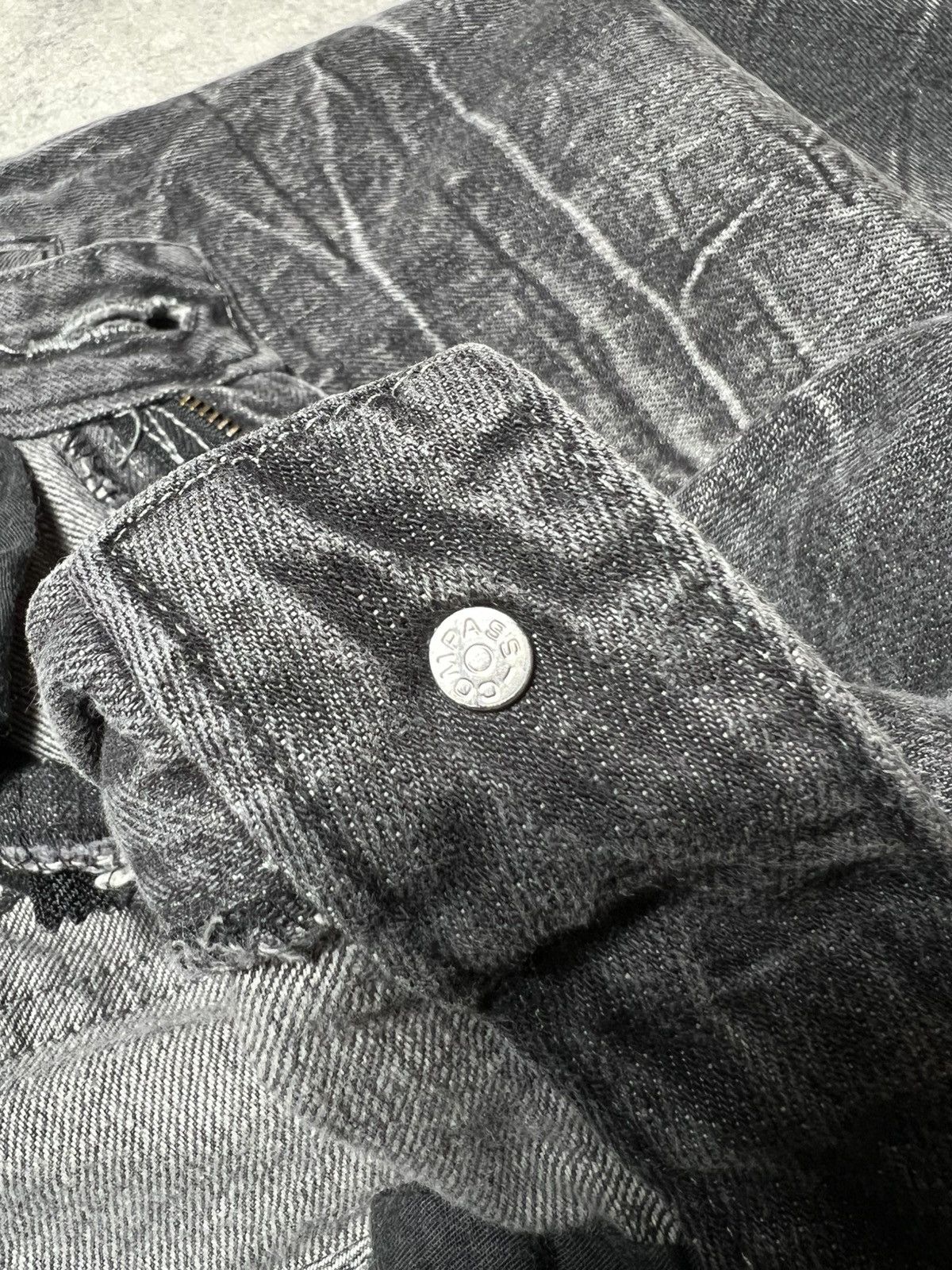 Japanese Brand Wild Life Studed Ifsixwasnine Style Clawn Mark Pants Size US 30 / EU 46 - 10 Thumbnail