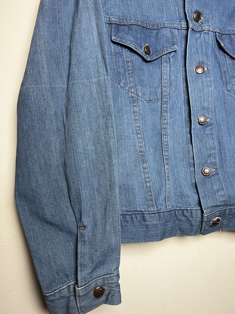 Vintage Vintage Horizon Sportswear Inc Denim Jean Jacket Size US XL / EU 56 / 4 - 8 Thumbnail