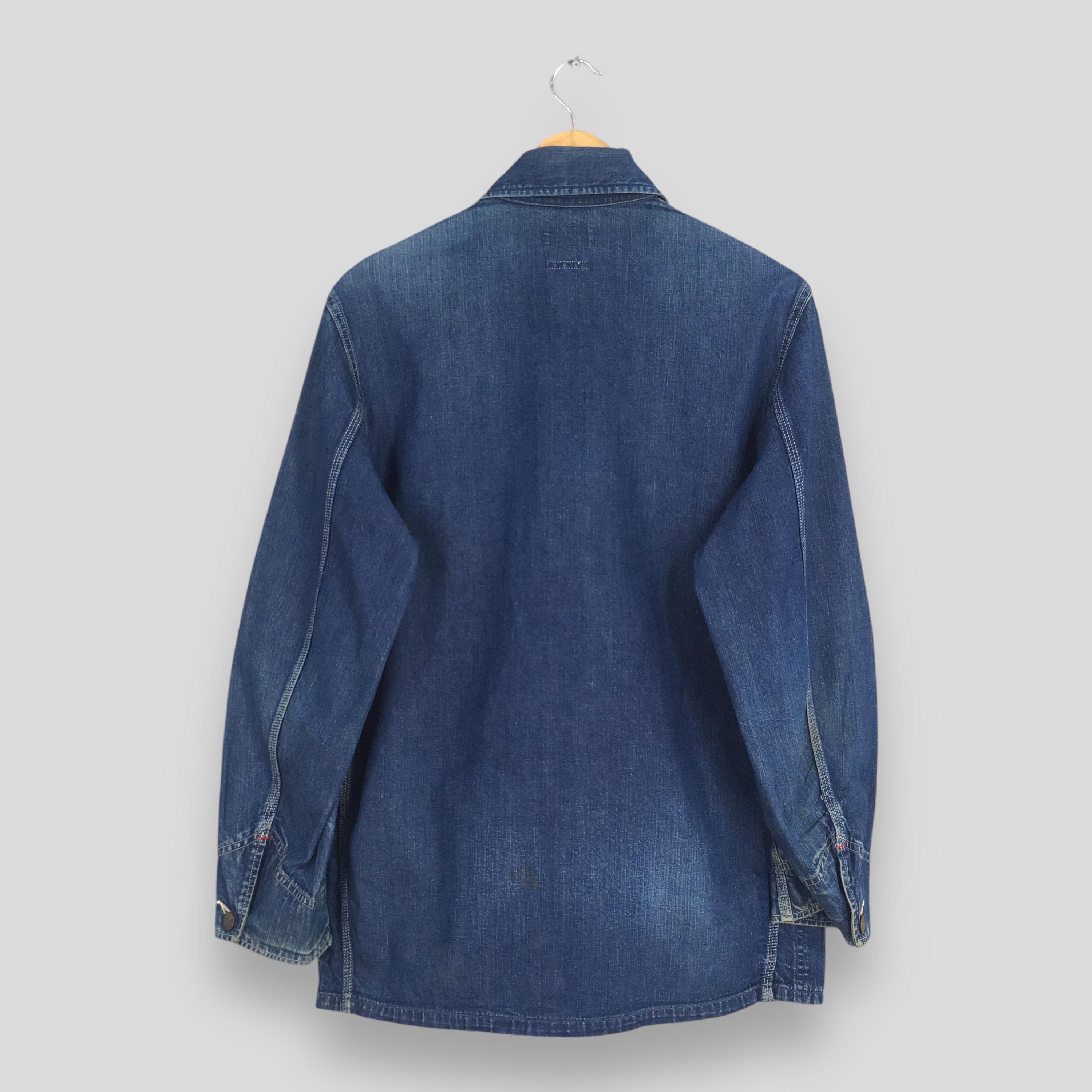 45rpm Vintage Blue Blue Japan Chore Denim Workers Jacket Medium Size US M / EU 48-50 / 2 - 8 Thumbnail