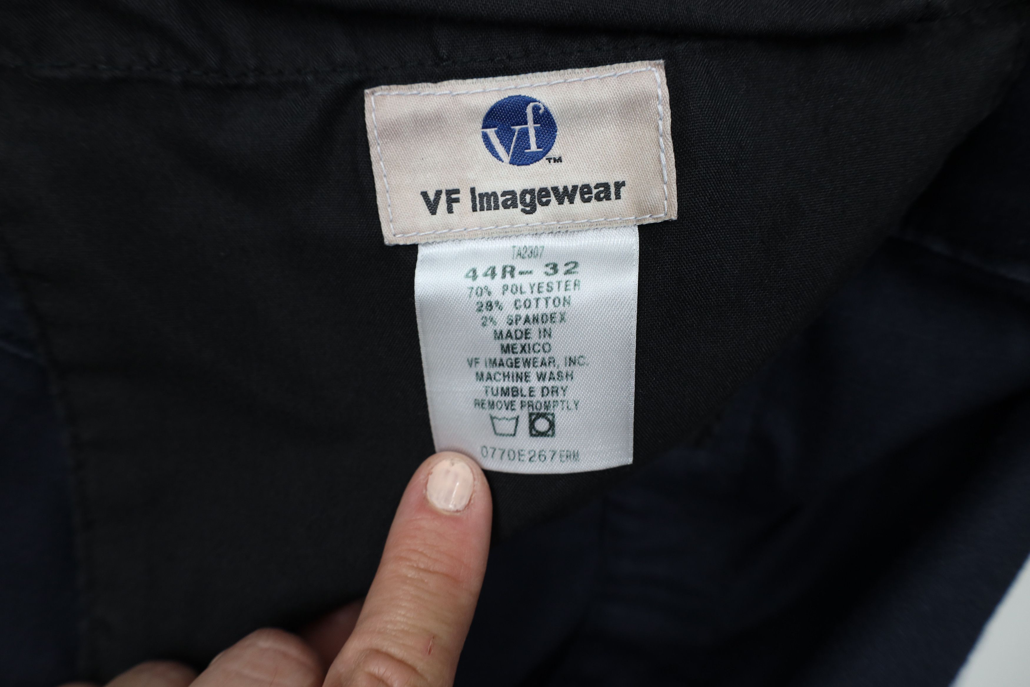 Vintage Vintage Streetwear Ripstop Wide Leg Cargo Pants Navy Blue Size US 44 / EU 60 - 9 Thumbnail