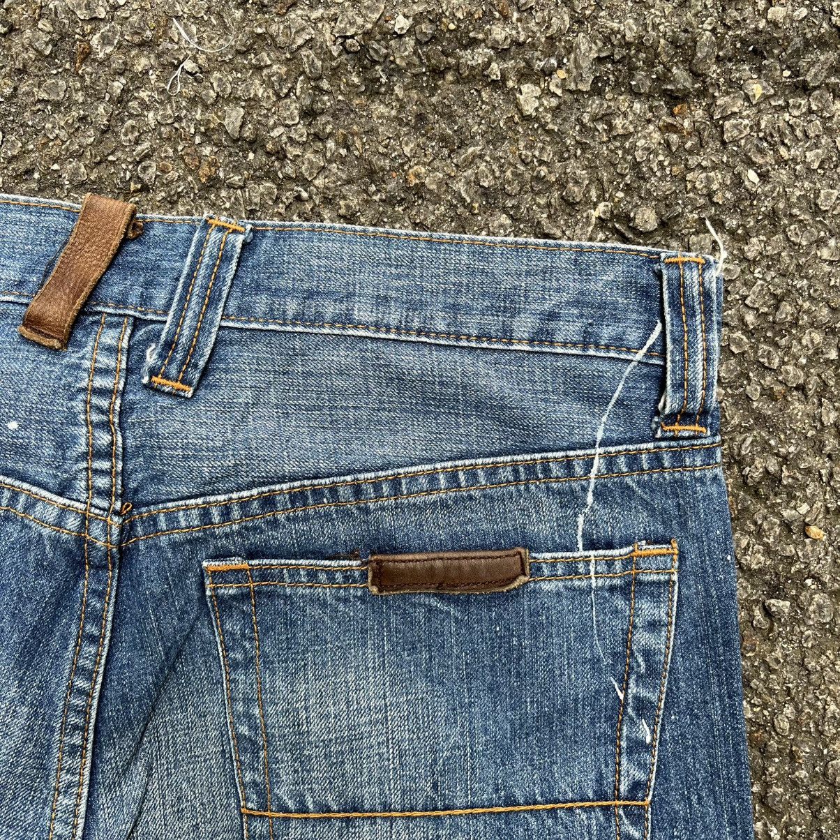 Hysteric Glamour Japanese Semantic Design Painted Denim Distressed Jeans Size US 32 / EU 48 - 12 Thumbnail
