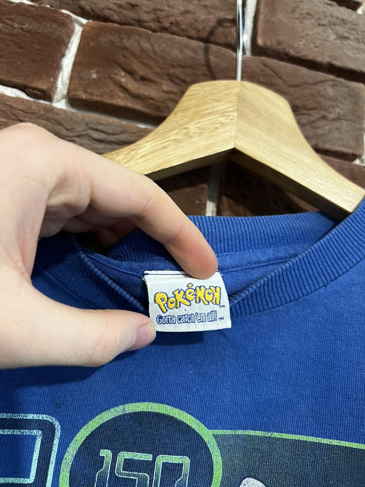 Anime Rare vintage 90s Pokemon Mewtwo tee t shirt nintendo anime Size US M / EU 48-50 / 2 - 5 Thumbnail