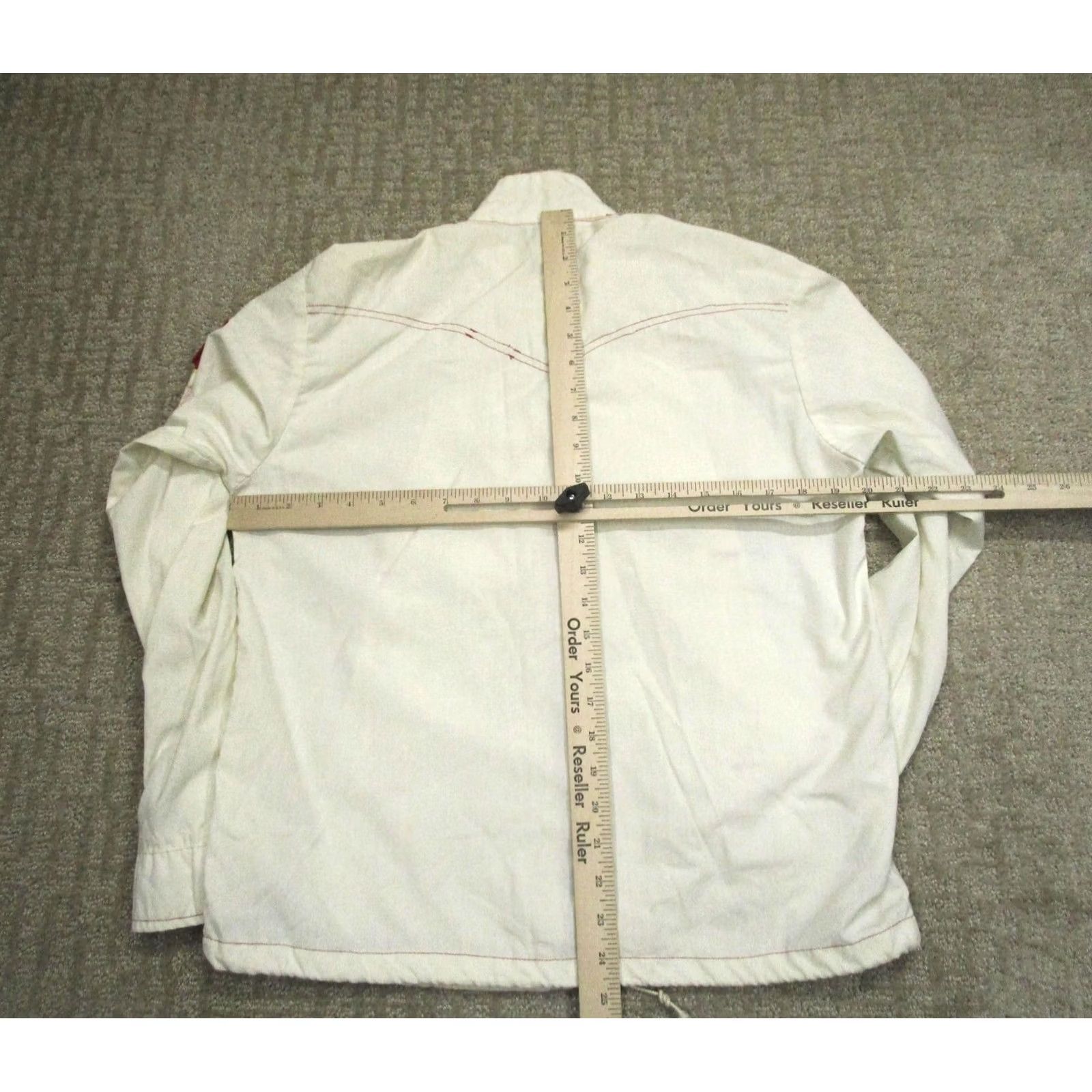 Vintage VINTAGE Winston Rodeo Awards Jacket Mens M White Windbreaker 80s Western Zip Cowboy Jacket Size US M / EU 48-50 / 2 - 5 Thumbnail