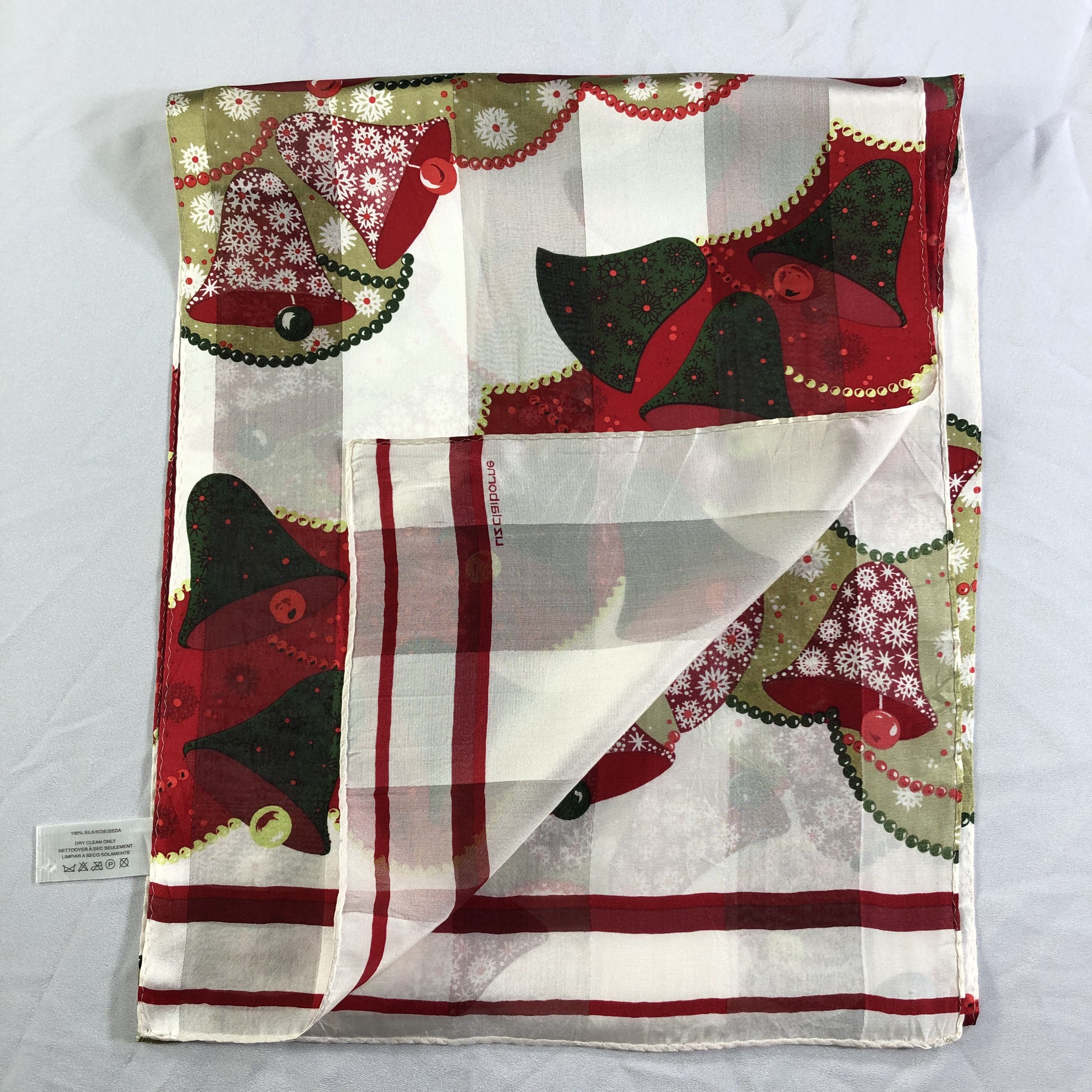 Vintage Vintage Liz Claiborne Silk Scarf Size ONE SIZE - 4 Thumbnail