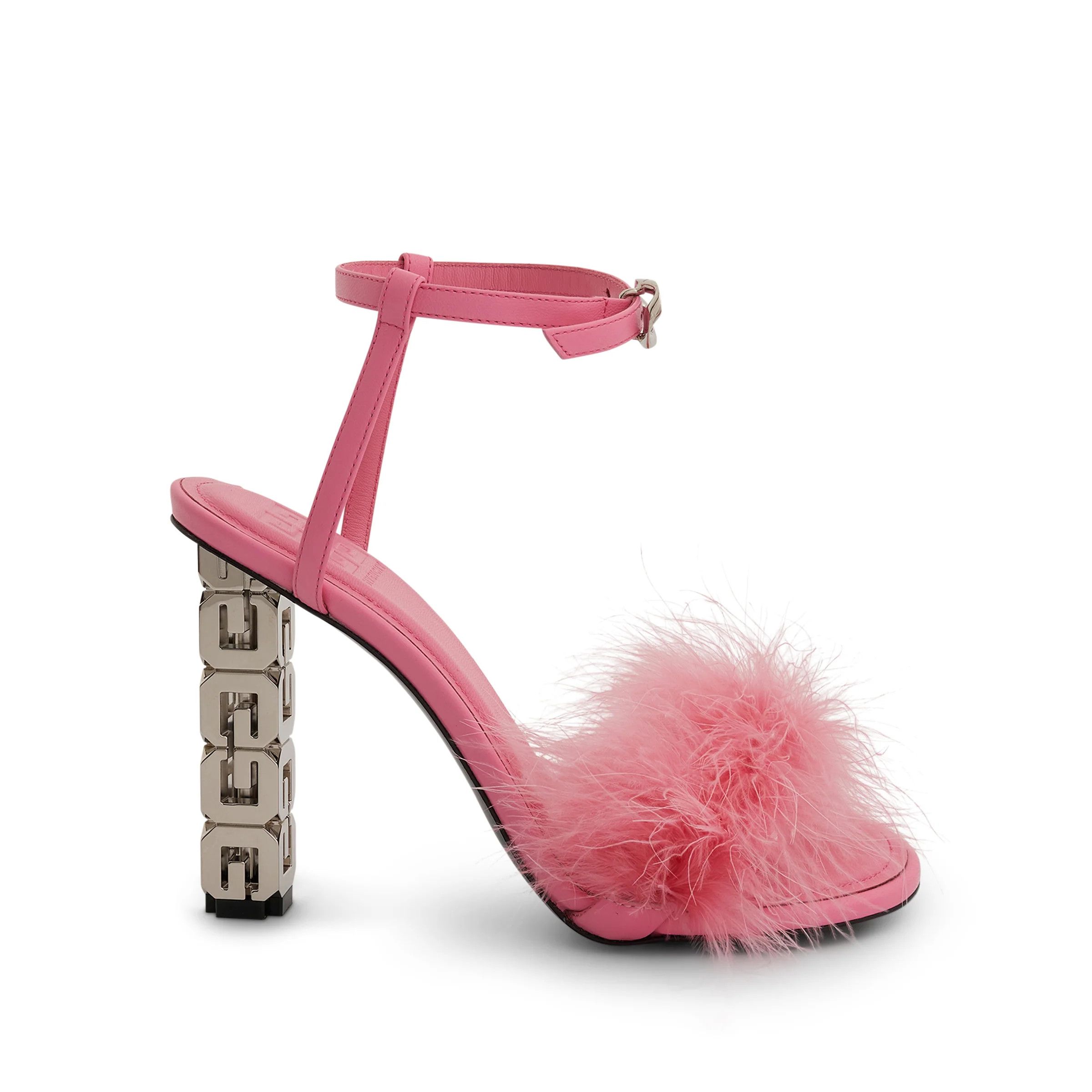 image of Givenchy O1Srvl11E0424 Sandals In Pink, Women's (Size 12)