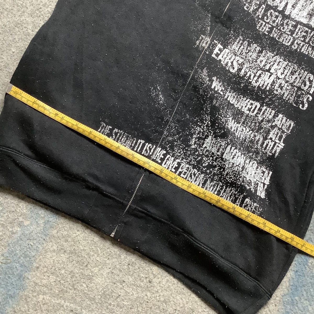 If Six Was Nine × Japanese Brand × Le Grande Bleu (L.G.B.) Japanese Brand Primal Point Y2K Poem Like ifsixwasnine style Size US M / EU 48-50 / 2 - 15 Thumbnail