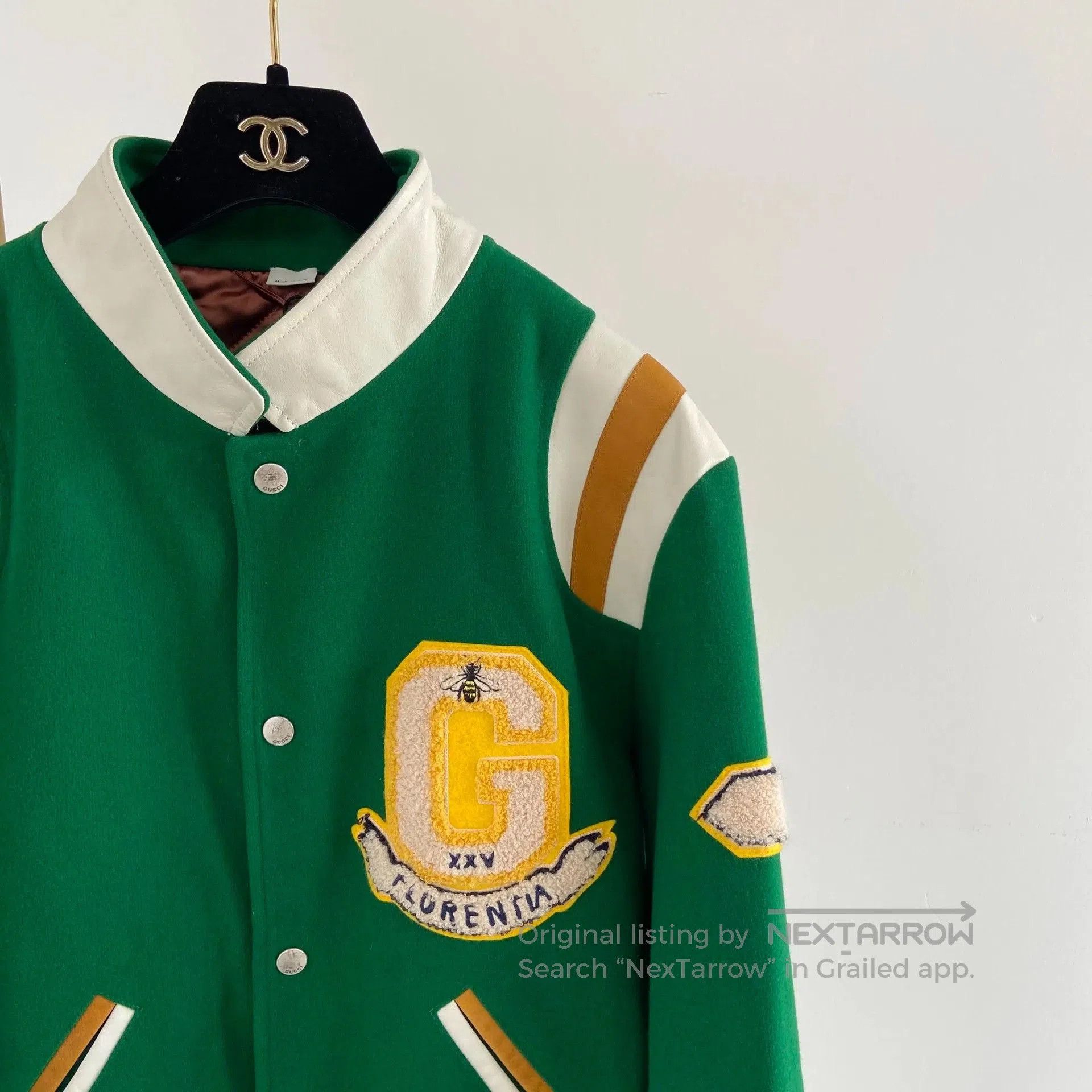 Gucci Gucci Tiger Head Green Coat. Size US M / EU 48-50 / 2 - 4 Thumbnail