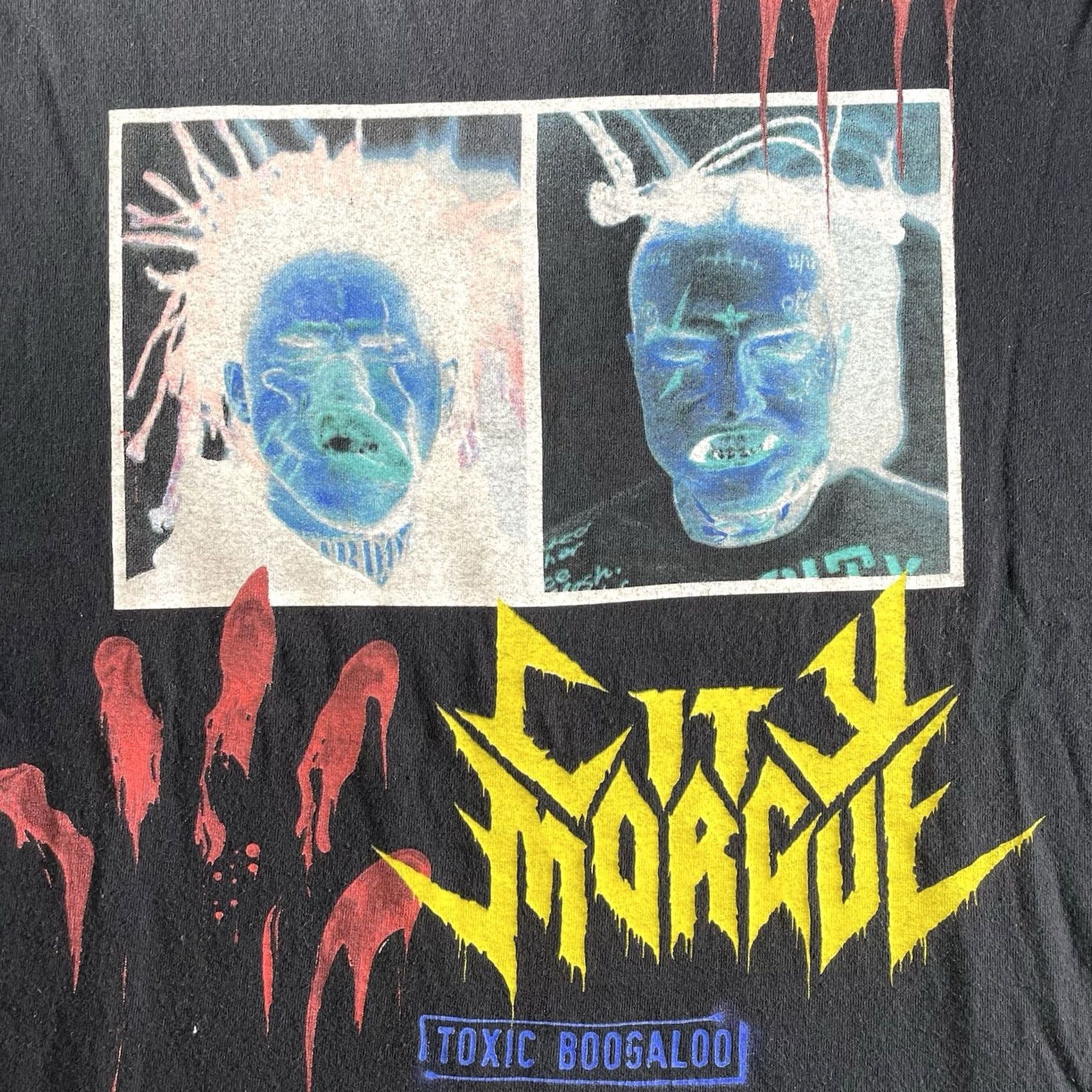 Vintage VINTAGE City Morgue Shirt Mens XL Band My Bloody America Tour Toxic Boogaloo Size US XL / EU 56 / 4 - 2 Thumbnail