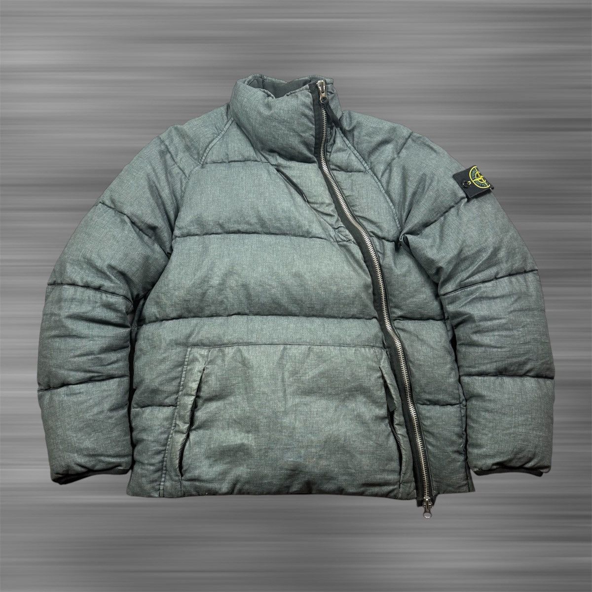 6542　STONE  MARINA SAIL CLOTH　L Vintage Stone Island Marina 1987 Anchor Sail Cloth Duffle