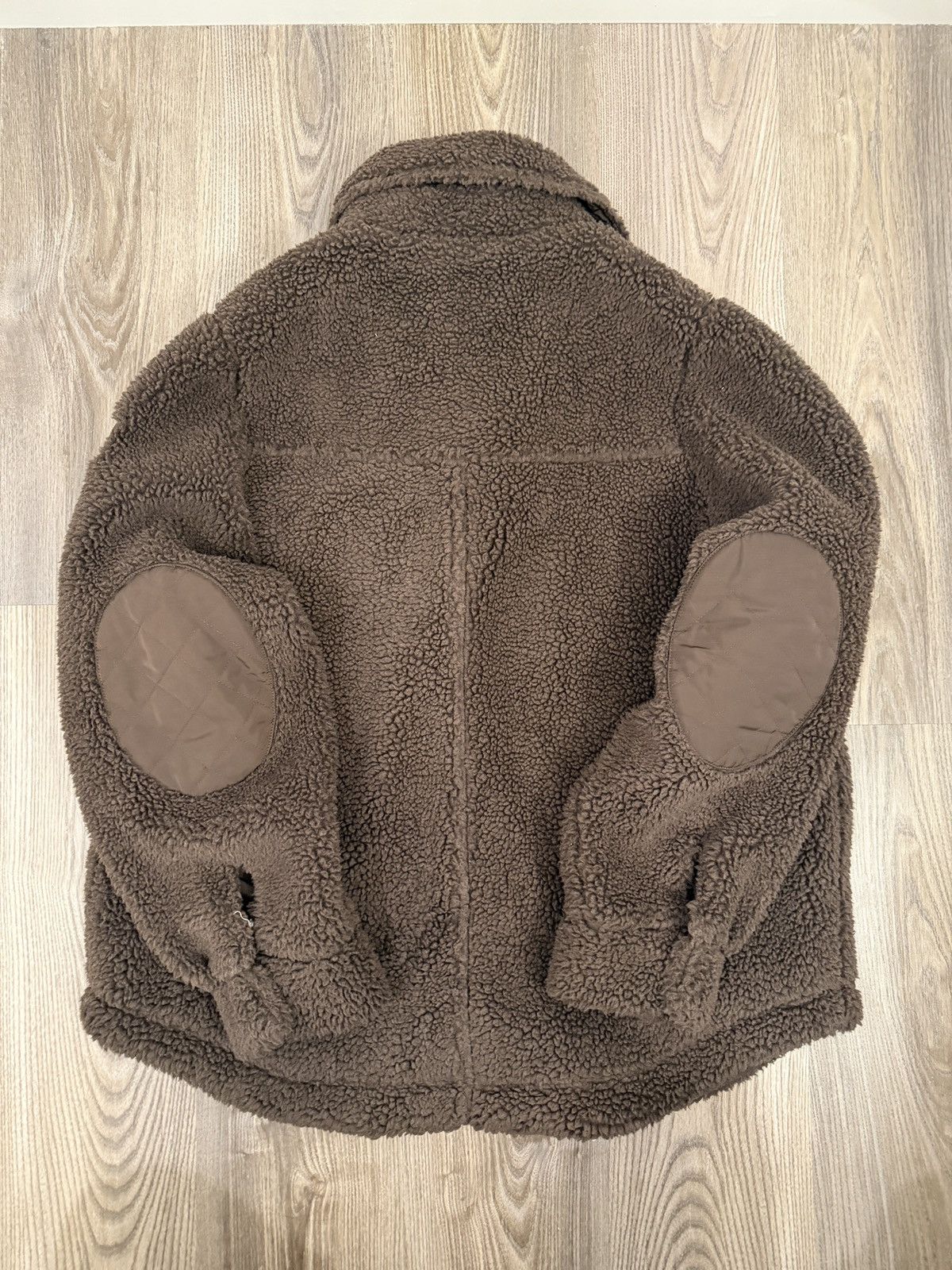 Alo Alo Yoga Brown Sherpa Edge Shacket Size US M / EU 48-50 / 2 - 4 Thumbnail