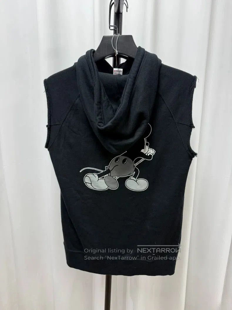 Number (N)ine Number (N)ine Mickey Sleeveless Hoodie . Size US M / EU 48-50 / 2 - 4 Thumbnail