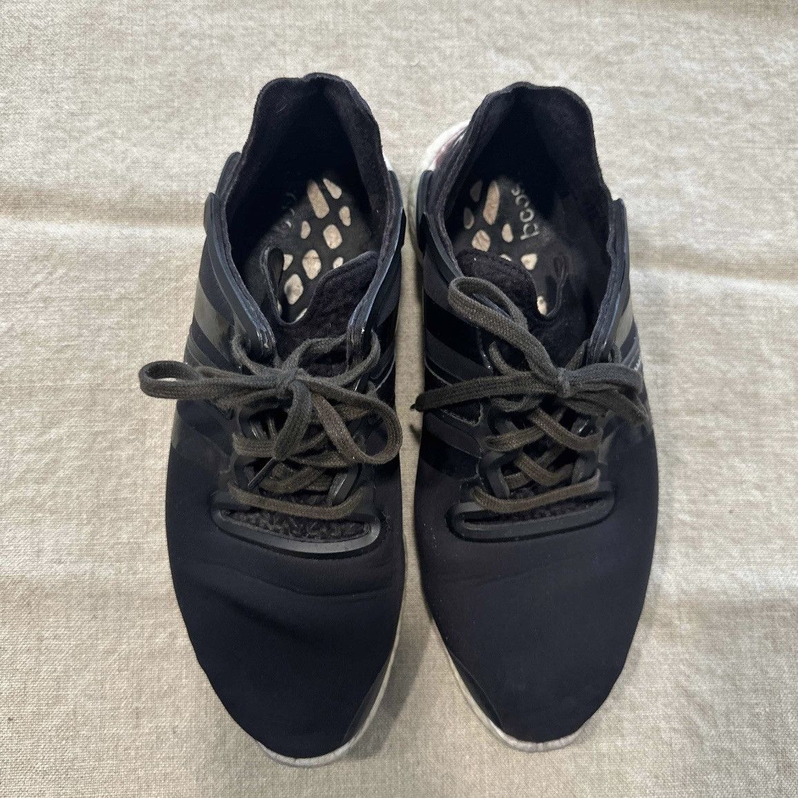 Y-3 Y-3 Yohji Boost Black White Size US 10 / EU 43 - 5 Thumbnail