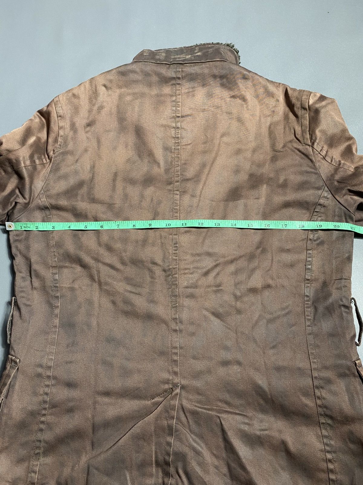 In The Attic In the attic Distressed Waxed Fur Jacket Size US M / EU 48-50 / 2 - 12 Thumbnail