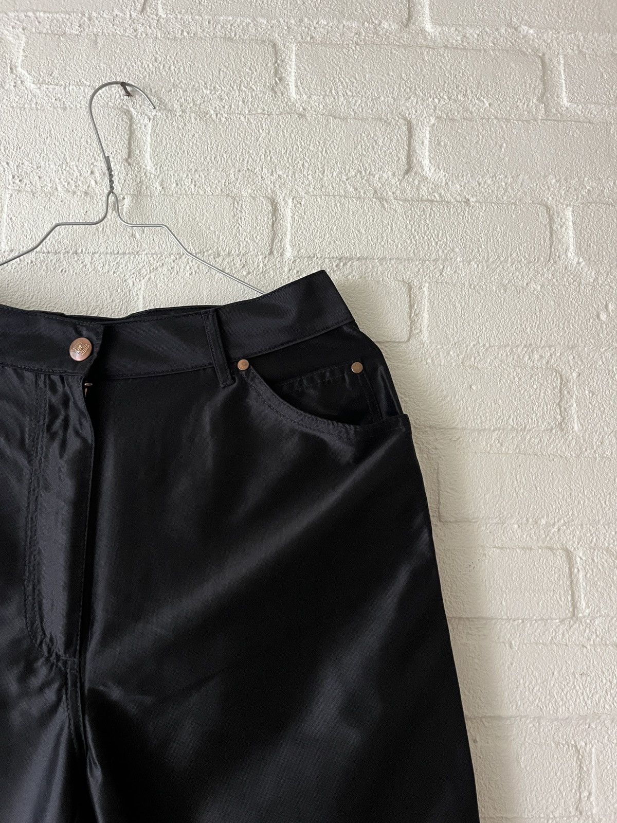 Jean Paul Gaultier Jean Paul Gaultier metallic pants nylon vintage y2k Size 32" / US 10 / IT 46 - 4 Thumbnail