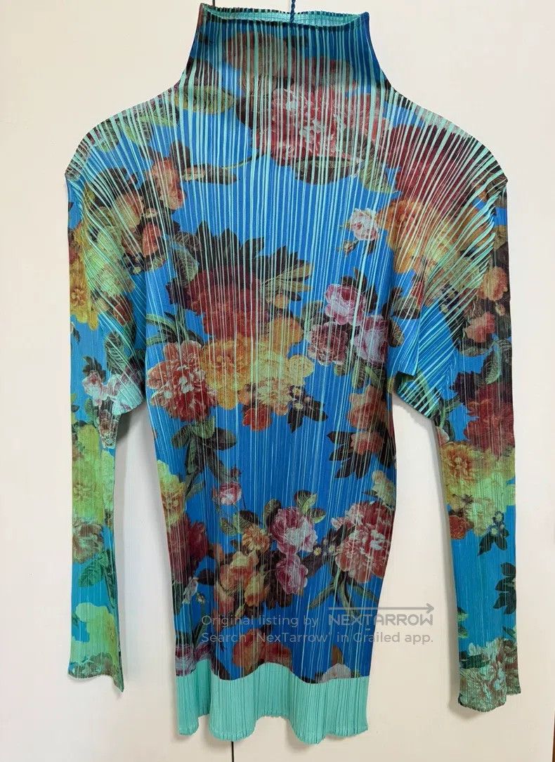 Issey Miyake Issey Miyake Printed Top Size L / US 10 / IT 46 - 5 Thumbnail