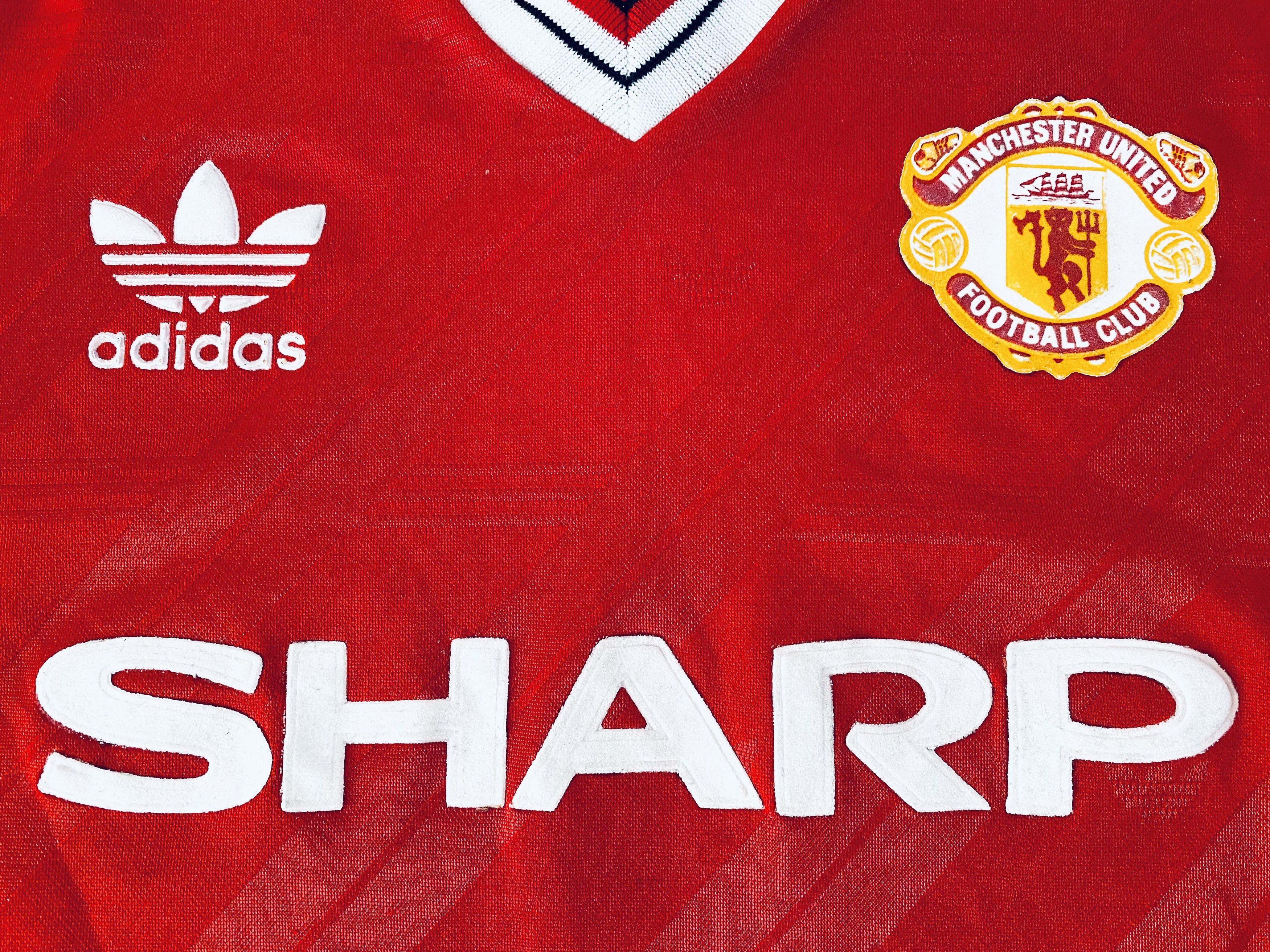 Adidas Manchester United Home Jersey 1986 1988 Size US S / EU 44-46 / 1 - 8 Thumbnail
