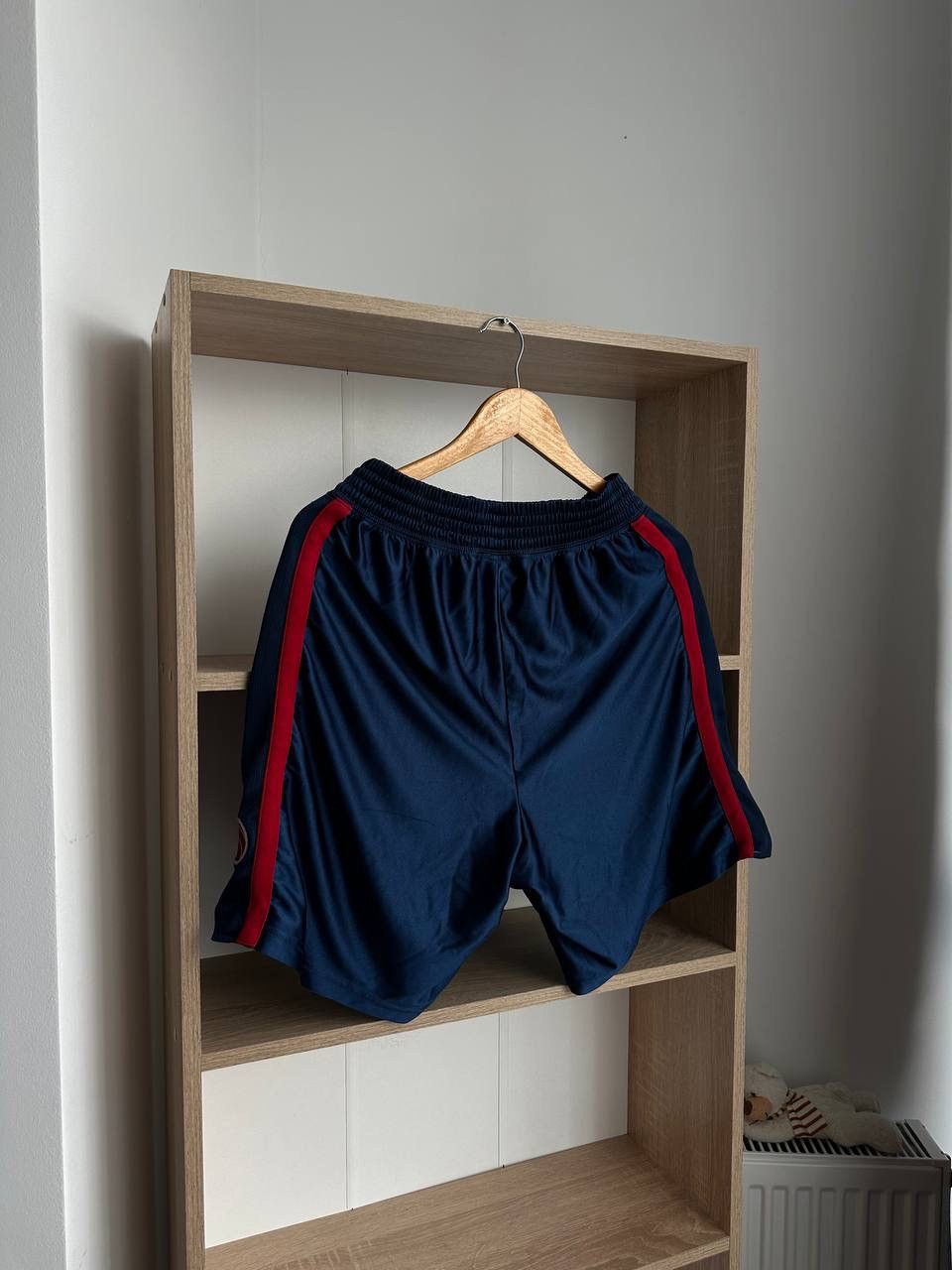 Nike × Nike ACG × Vintage Vintage Nike Basketball Blue Shorts Big Logo Size US 32 / EU 48 - 12 Thumbnail