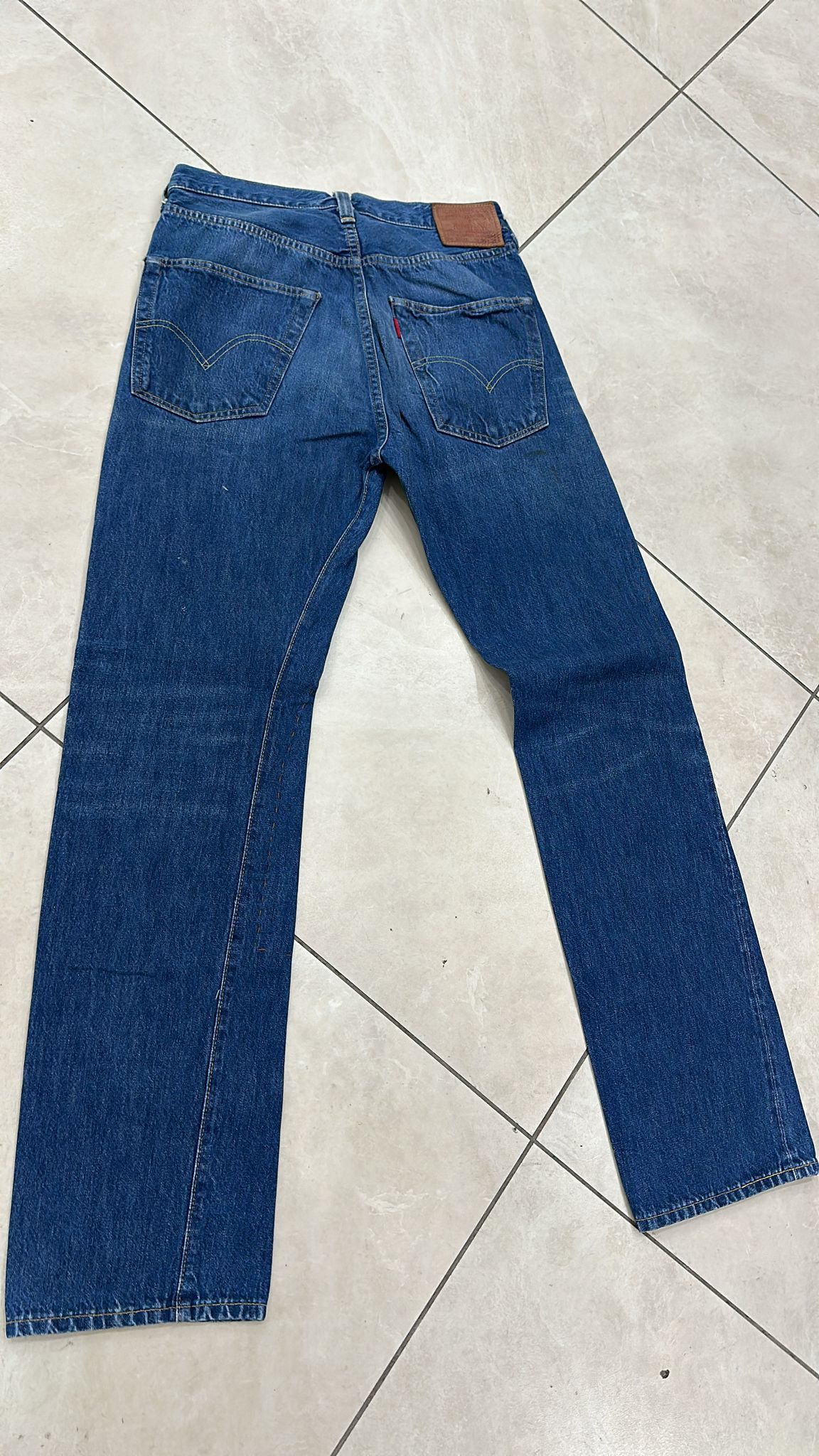 Levi's Vintage Clothing LVC Levi's Vintage Clothing 1947 501XX BigE Selvedge Jeans Size US 30 / EU 46 - 2 Thumbnail