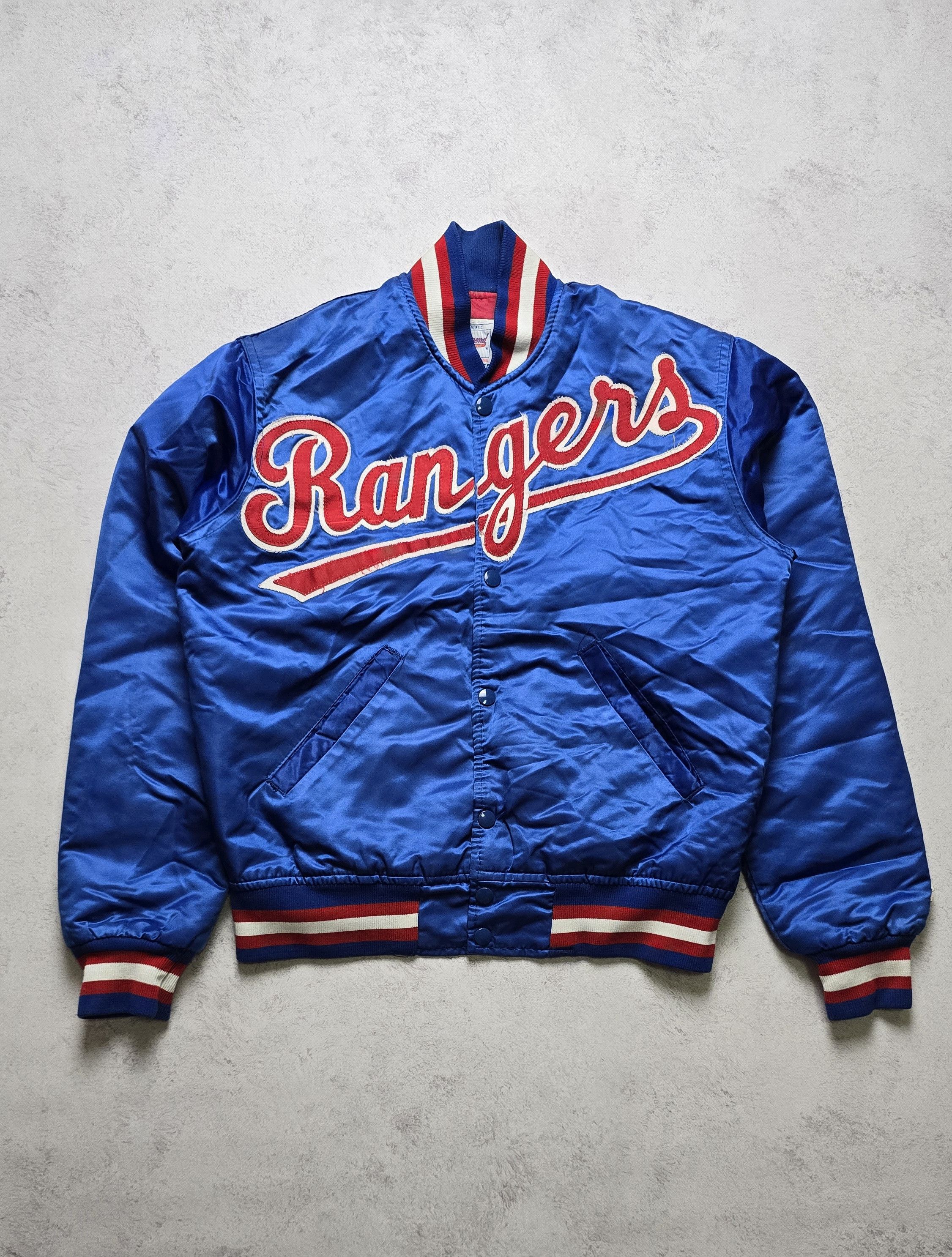 Starter Vintage Texas Rangers Diamond Collection MLB Satin Bomber Size US S / EU 44-46 / 1 - 1 Thumbnail