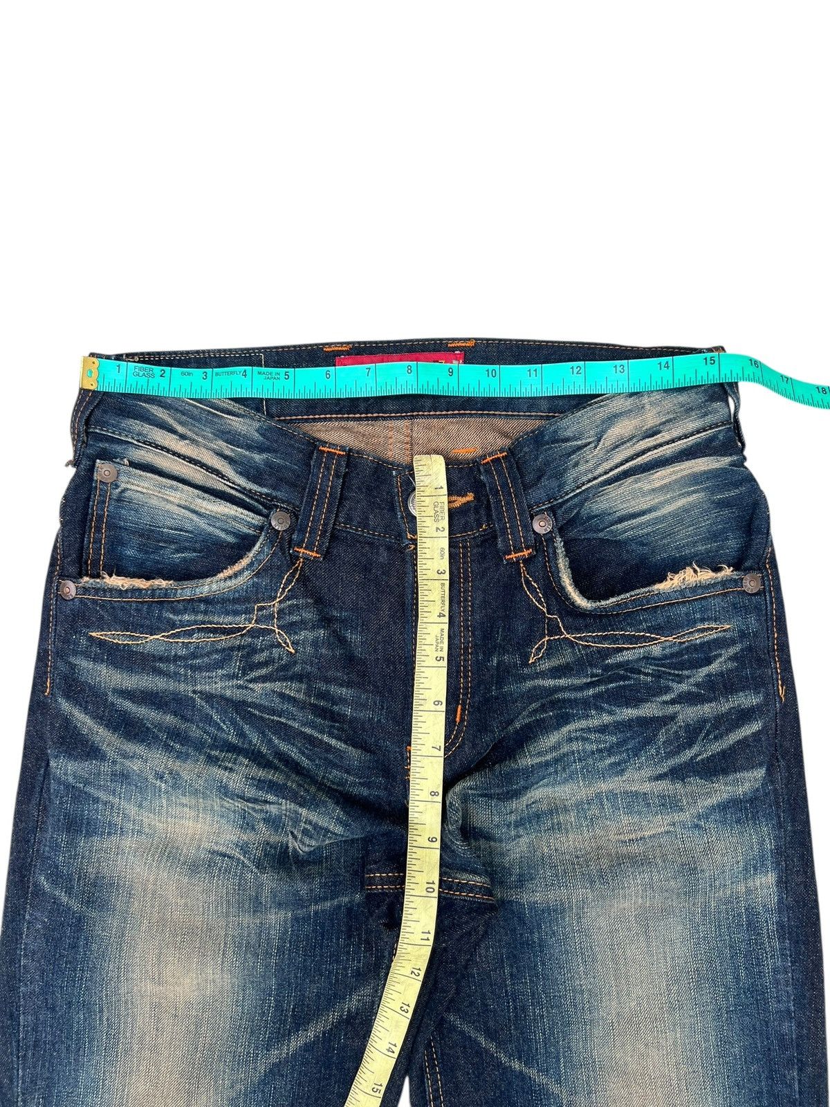 Edwin 2000s Edwin 421XVS Mud Wash Denim Bootcut Jeans Size US 29 - 4 Thumbnail