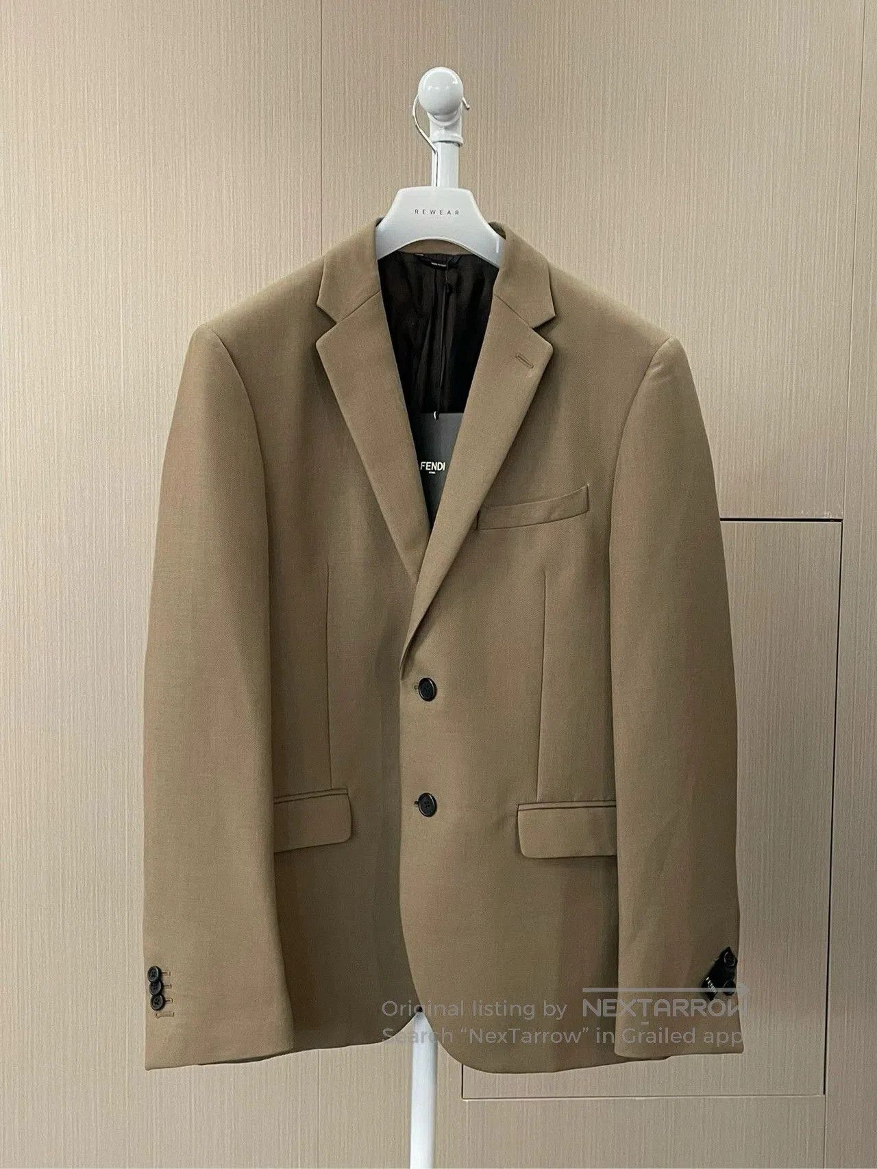 Fendi Fendi Brown Blazer Coat New With Tags. Size US M / EU 48-50 / 2 - 1 Thumbnail