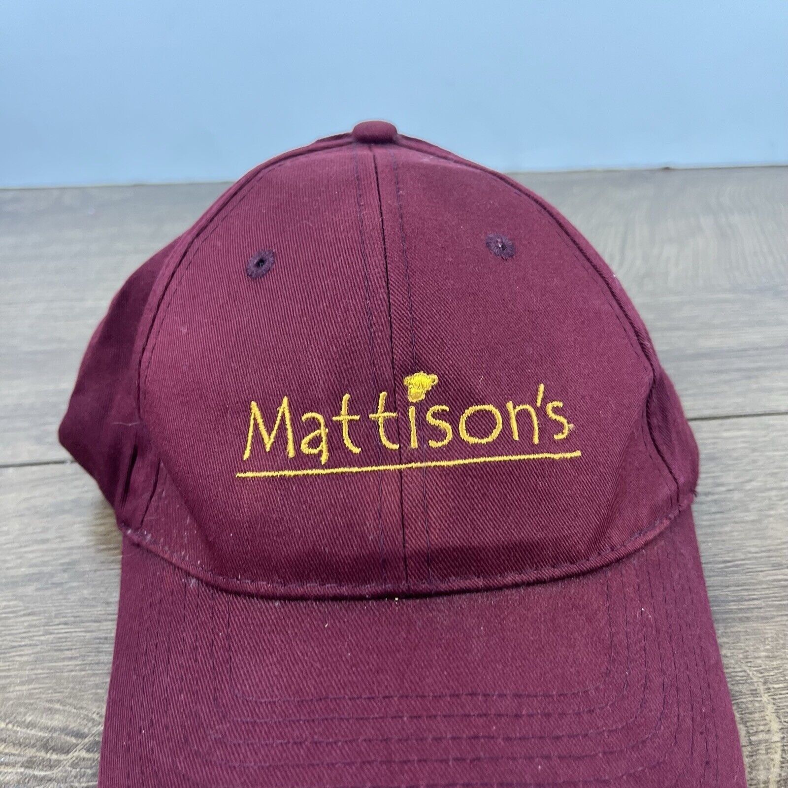 Other Mattisons Hat Red Cap Adjustable Hat Red Adult Fit Hat Size ONE SIZE - 6 Thumbnail