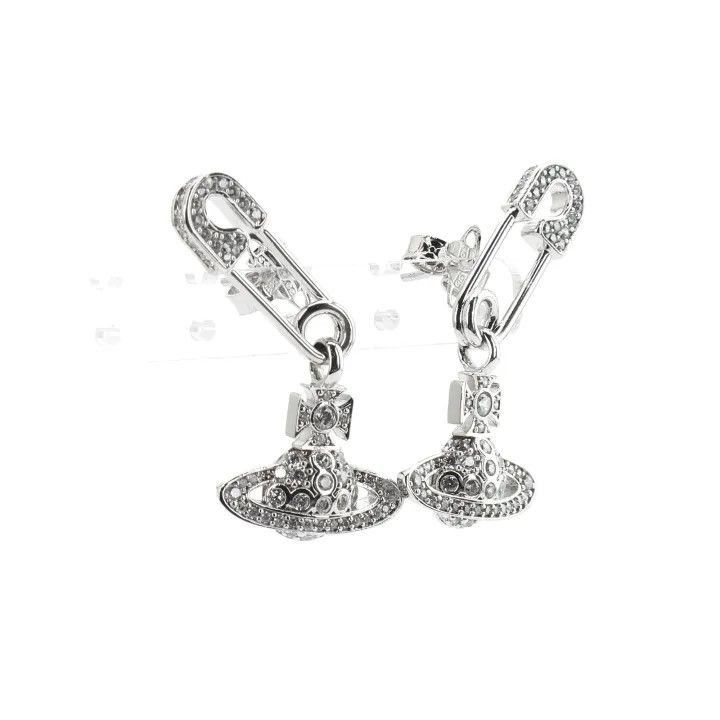 Vivienne Westwood Vivienne Westwood Lucrece Crystal Earrings -2507 Size ONE SIZE - 1 Thumbnail