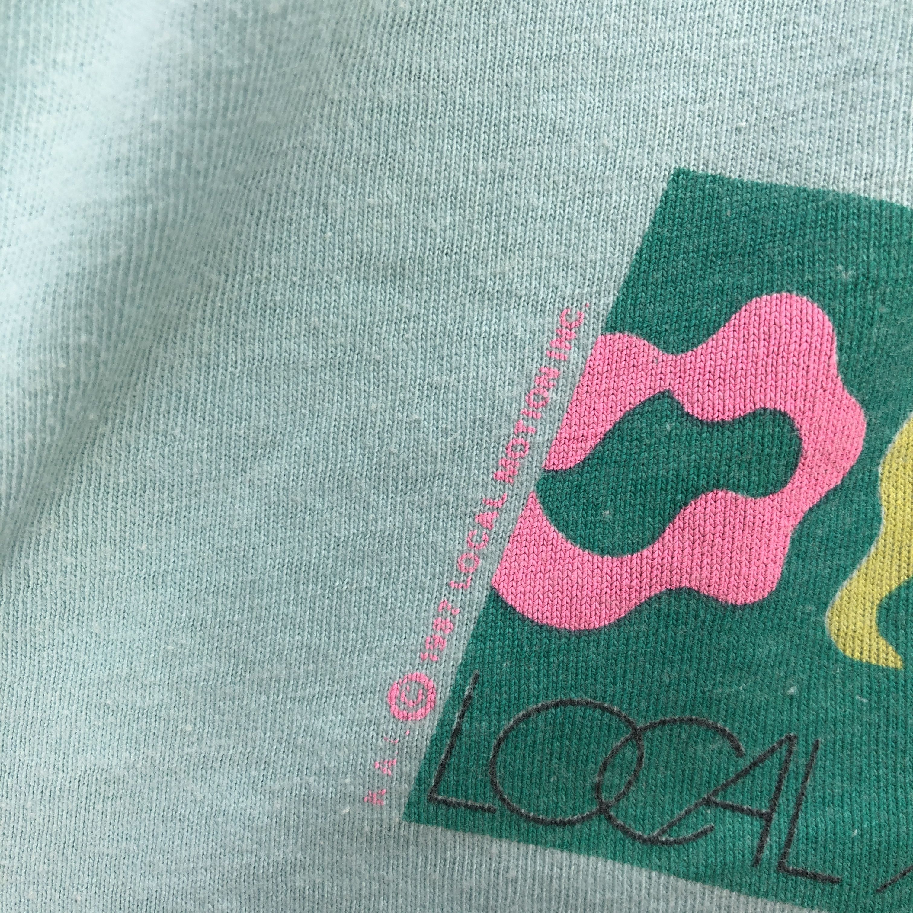 Vintage Vintage 1997 Local Motion Tees Travel Novelty T Shirt Size US M / EU 48-50 / 2 - 8 Thumbnail