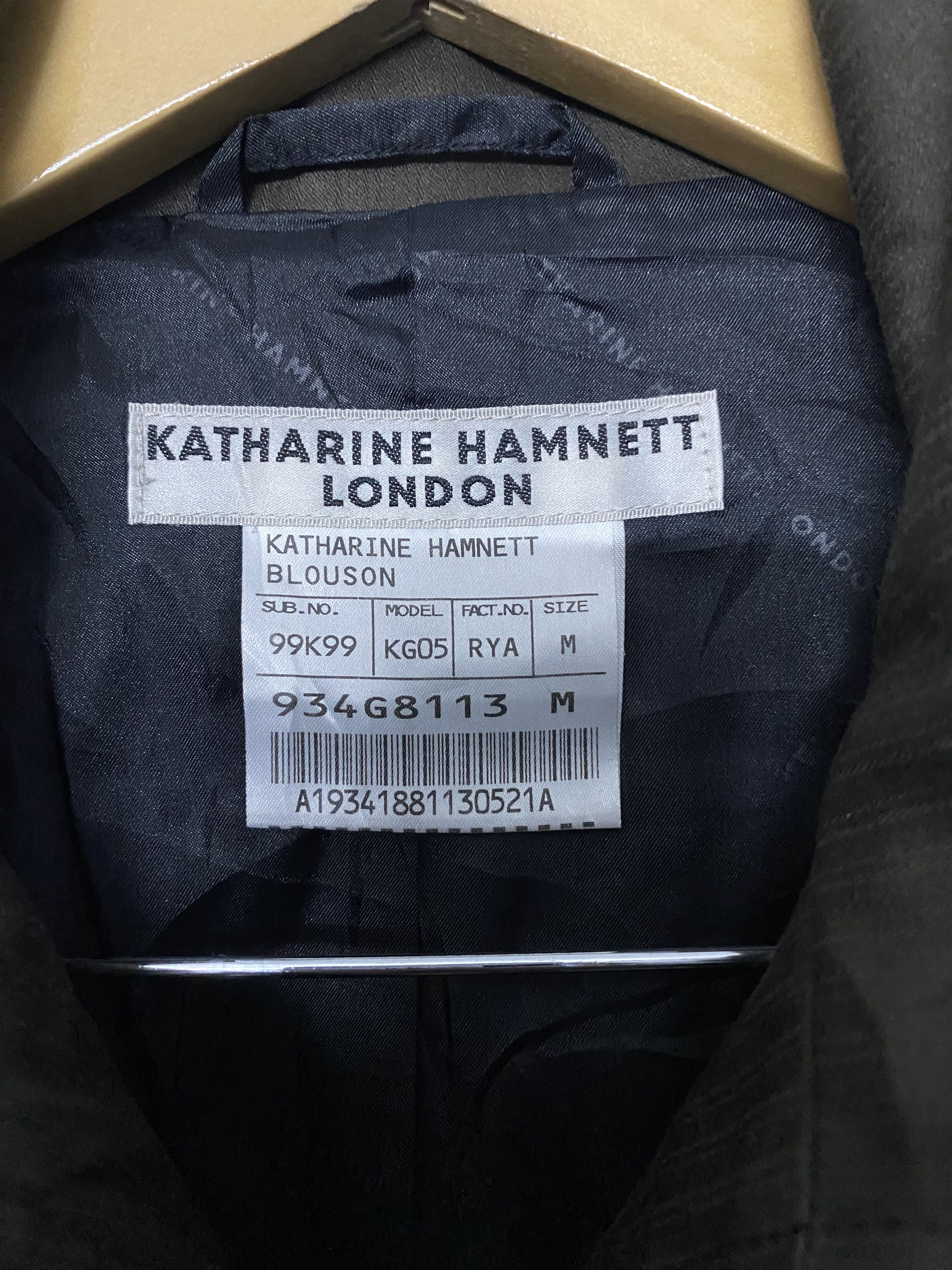 Katharine Hamnett London Katharine Hamnett London Zip-Up Military Jacket Size M Size M / US 6-8 / IT 42-44 - 9 Thumbnail