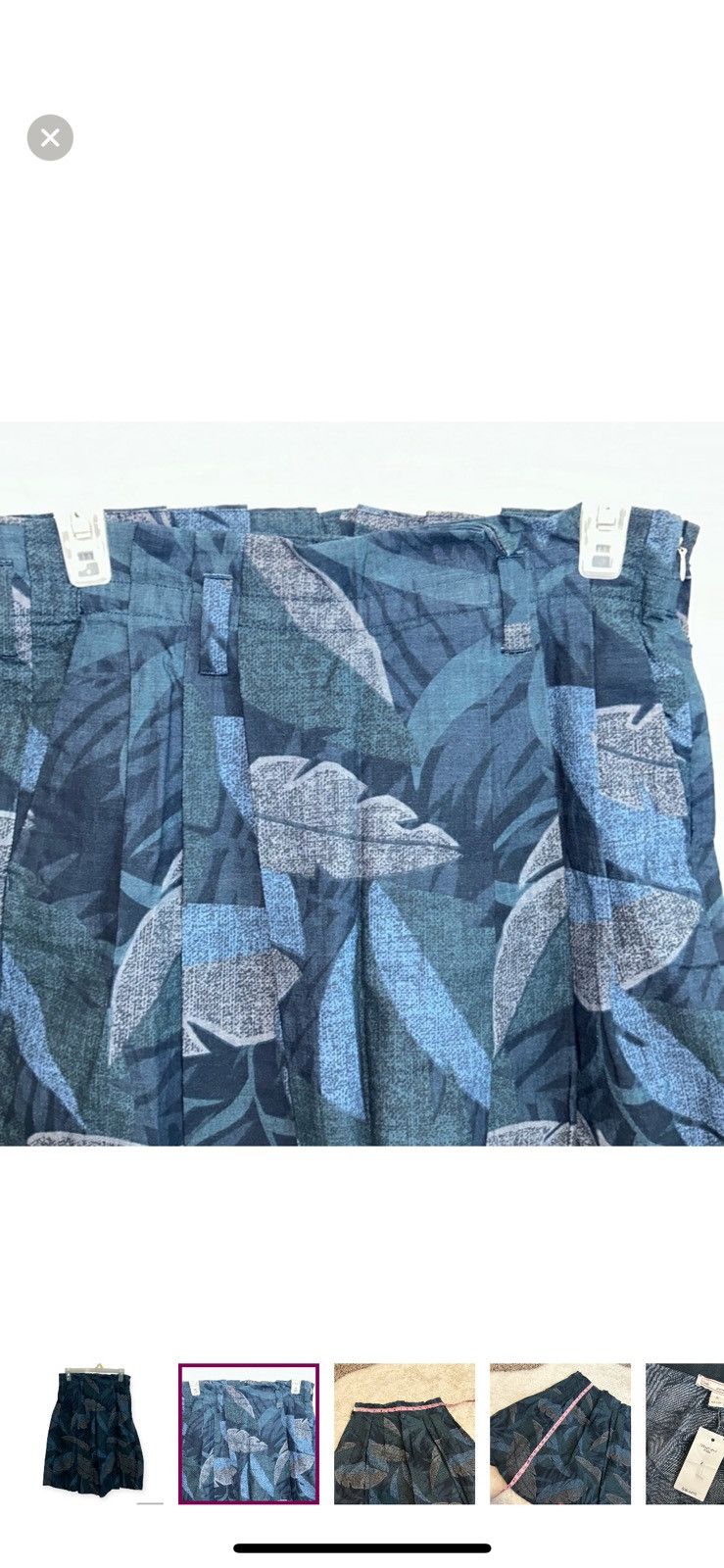 Gap Gap tropical Paperbag waist skirt size 2 Size 26" / US 2 / IT 38 - 2 Thumbnail