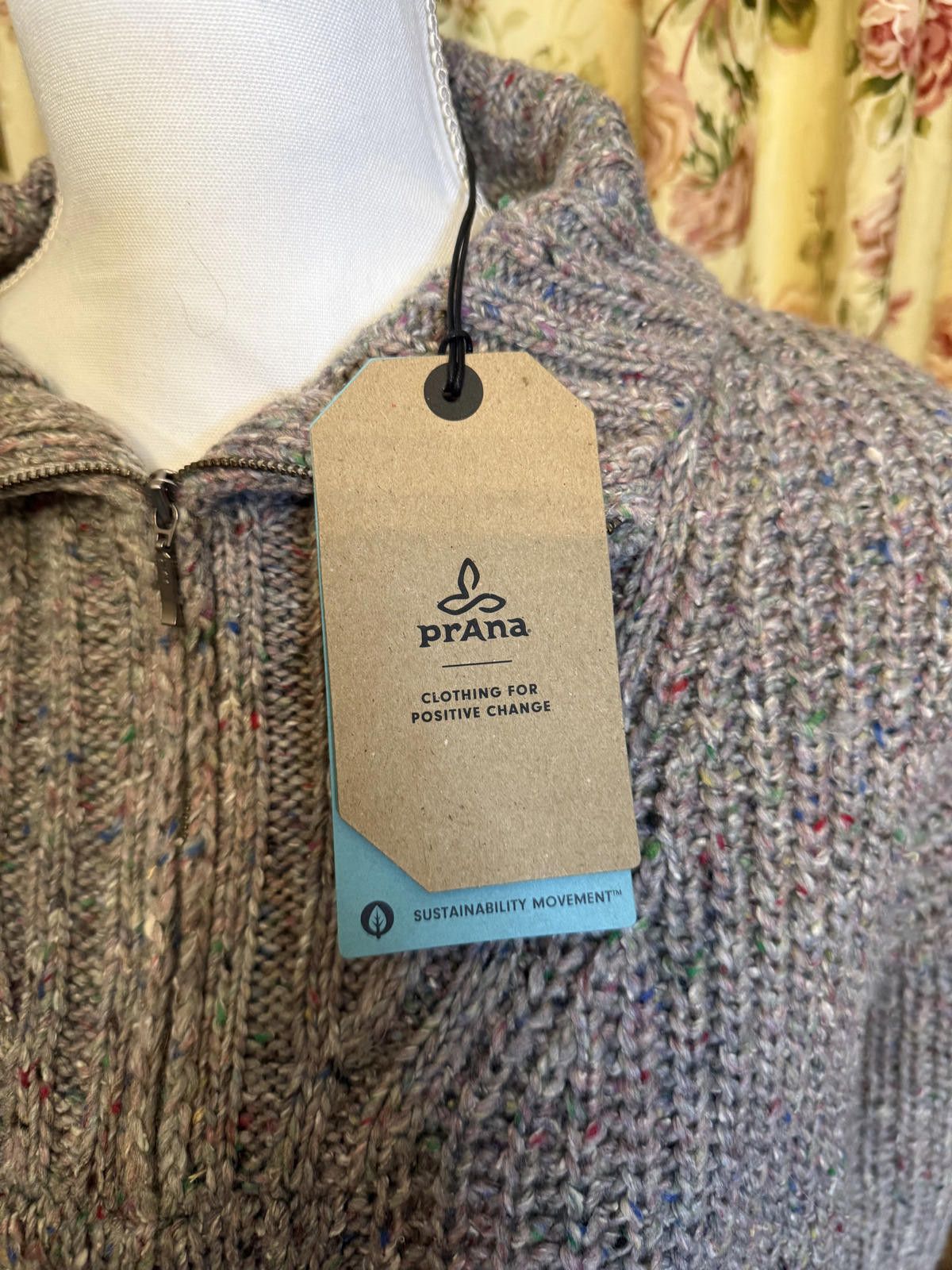 Prana PrAna Laurel Creek Half Zip Sweater - Women's Size Small Size ONE SIZE - 3 Thumbnail