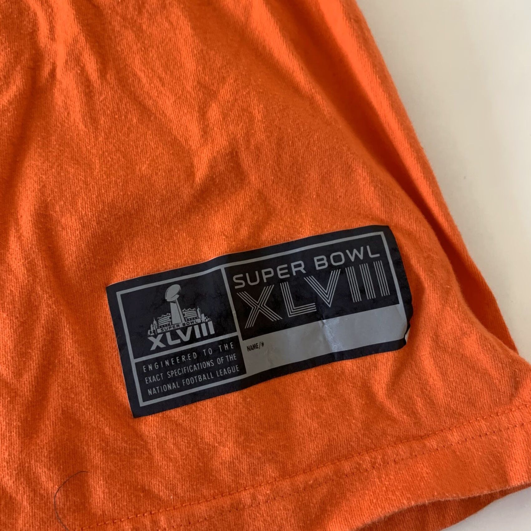 Nike Nike Regular Fit T-Shirt Short Sleeve Men XLII? Orange Size US S / EU 44-46 / 1 - 2 Thumbnail