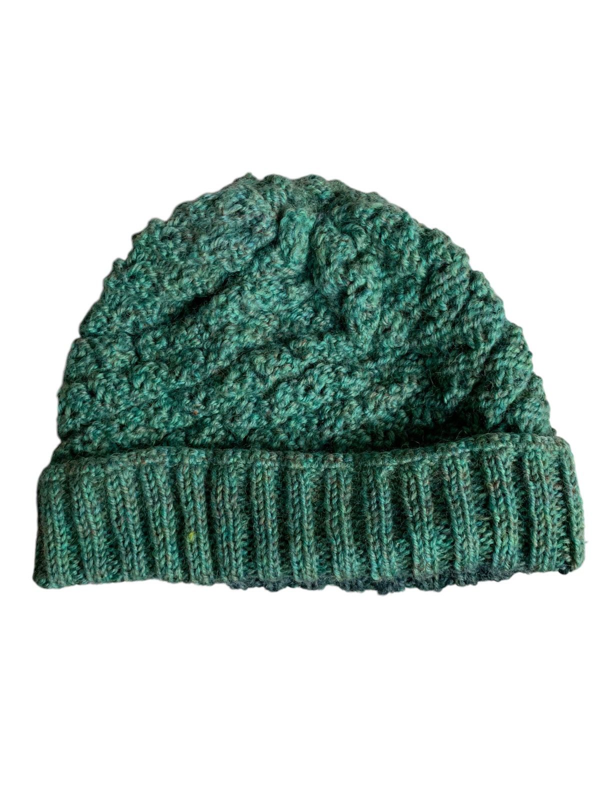Japanese Brand × Kapital × Vintage Knitted Crochet Rare Design Beanie Hats🌈 Size ONE SIZE - 4 Thumbnail