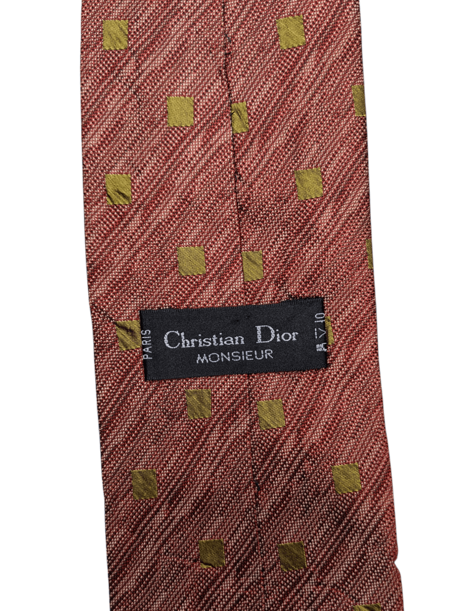 Christian Dior Monsieur Vintage Christian Dior 100% Silk Tie Size ONE SIZE - 3 Thumbnail