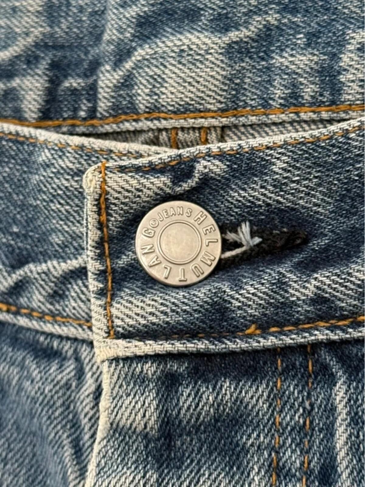 Helmut Lang Helmut Lang 1998 Vintage Blue Faded Denim Jeans Size: 30 Size US 30 / EU 46 - 7 Thumbnail