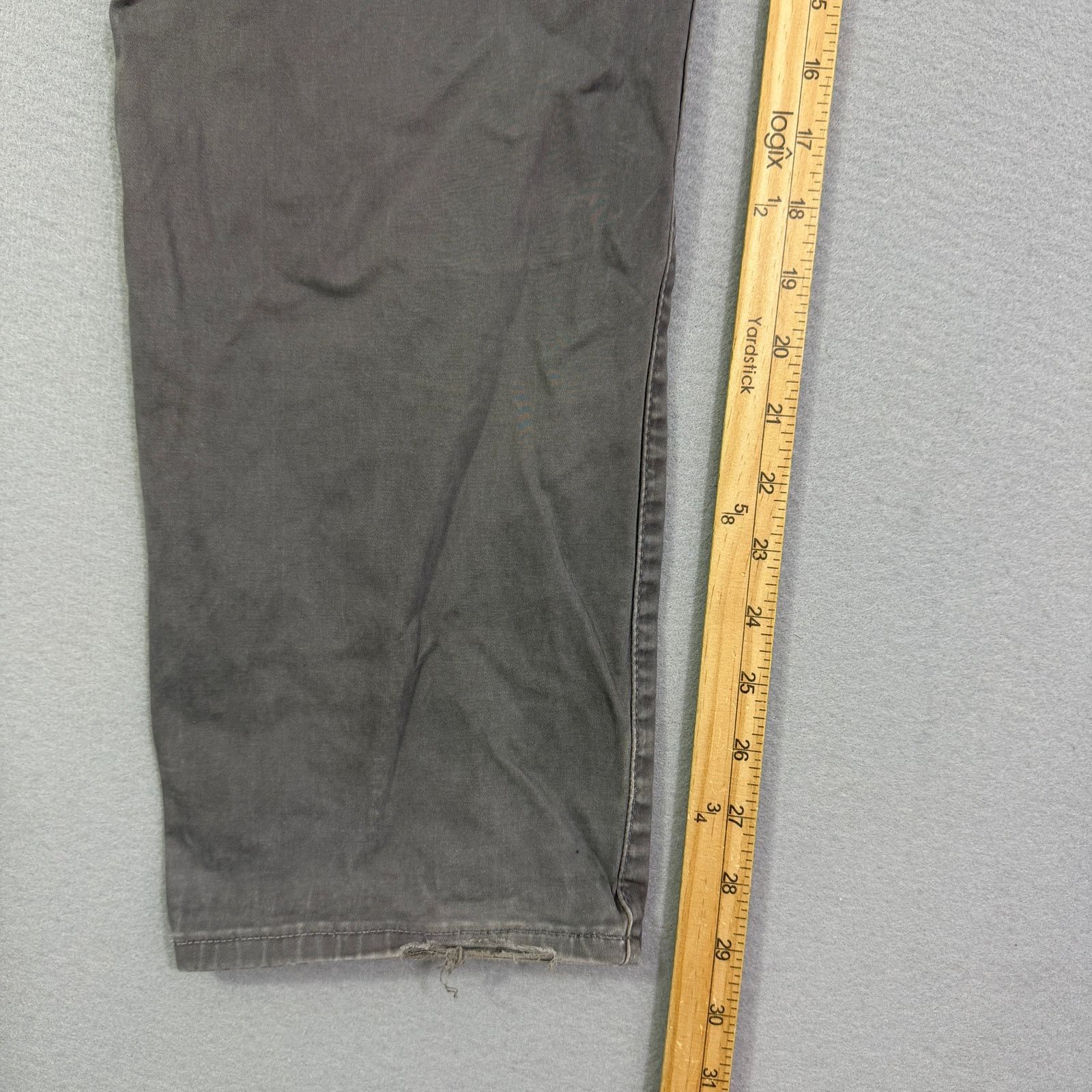 Lucky Brand Lucky Brand 121 Heritage Slim Jeans Men's 36x30 Gray Faded Size US 36 / EU 52 - 12 Thumbnail