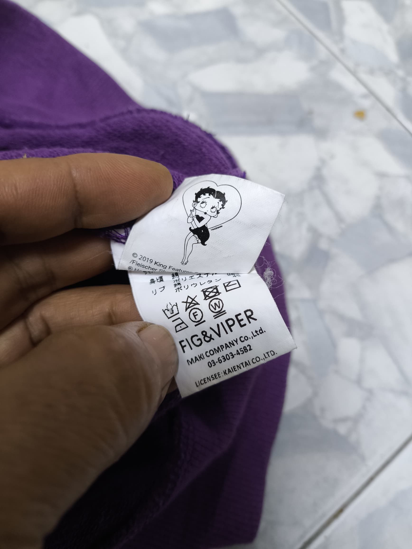 Cartoon Network × If Six Was Nine × Japanese Brand Betty boop Collab fig n viper sweatshirt Size US L / EU 52-54 / 3 - 5 Thumbnail
