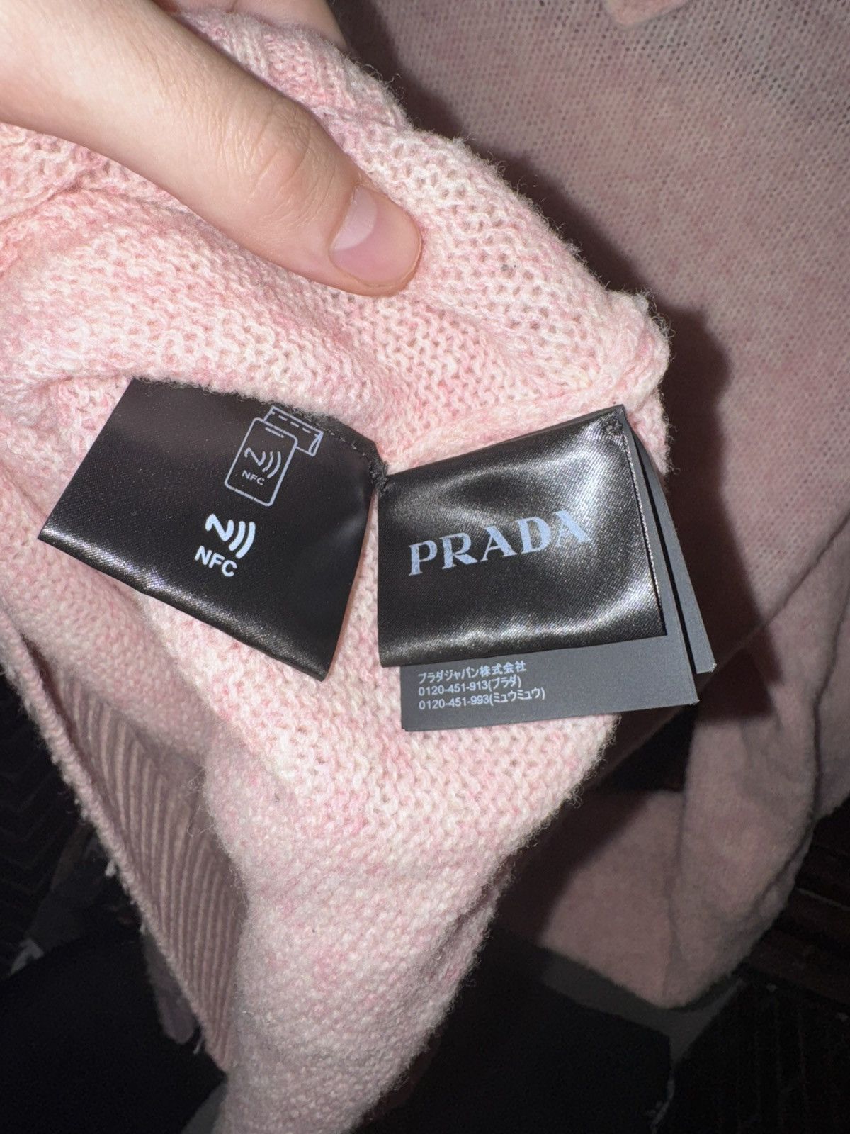 Prada prada knit sweater Size US L / EU 52-54 / 3 - 5 Thumbnail