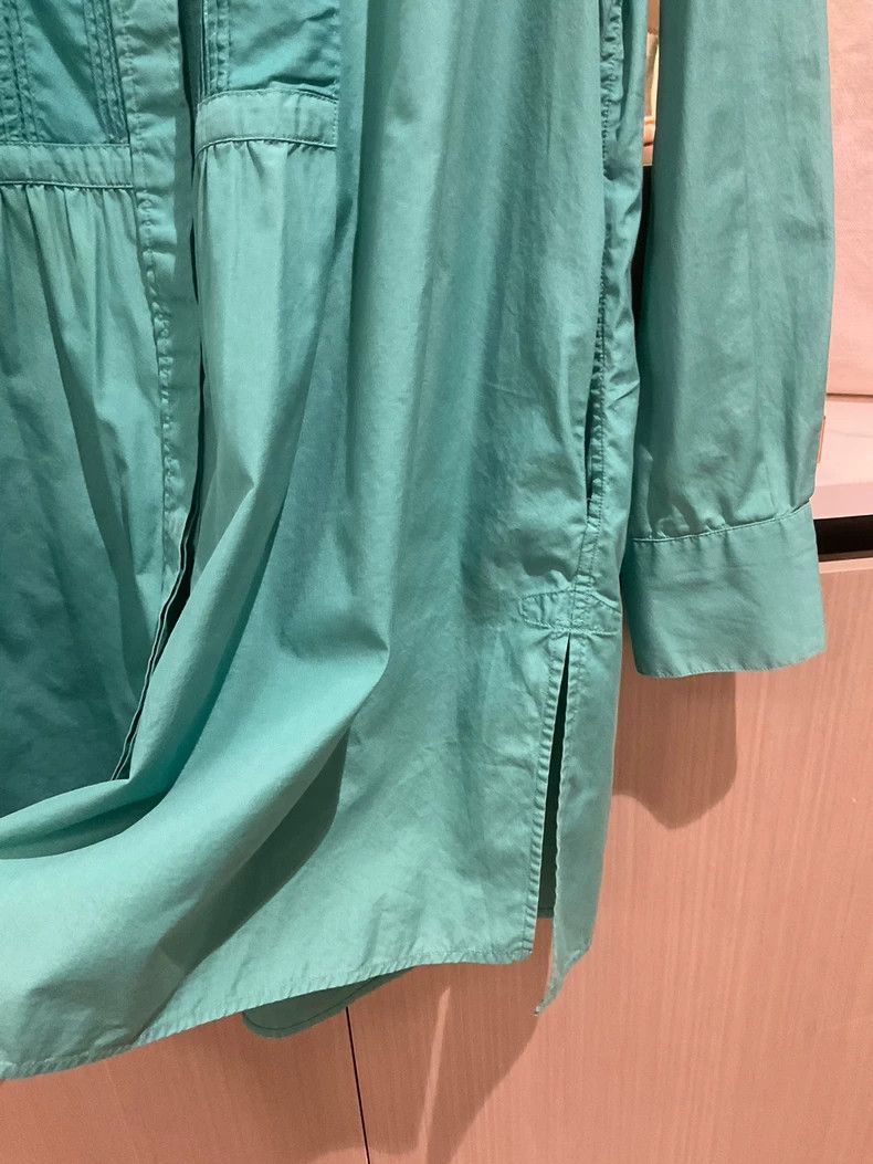 Loro Piana LORO PIANA Green cotton shirt Size M / US 6-8 / IT 42-44 - 5 Thumbnail