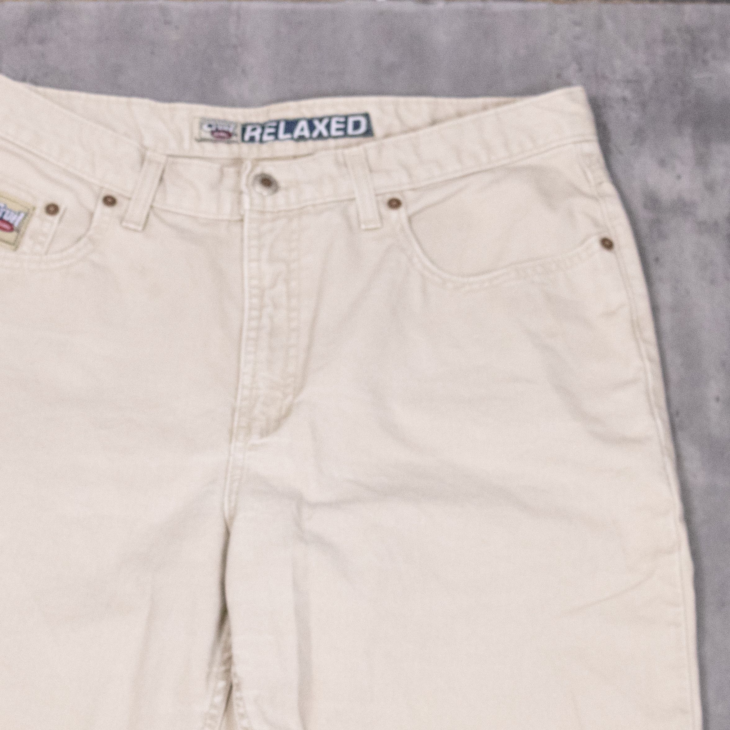 Vintage Curl Girl Relax Fit Baggy Wide Legged Denim Jean's Pant's Size US 34 / EU 50 - 8 Thumbnail