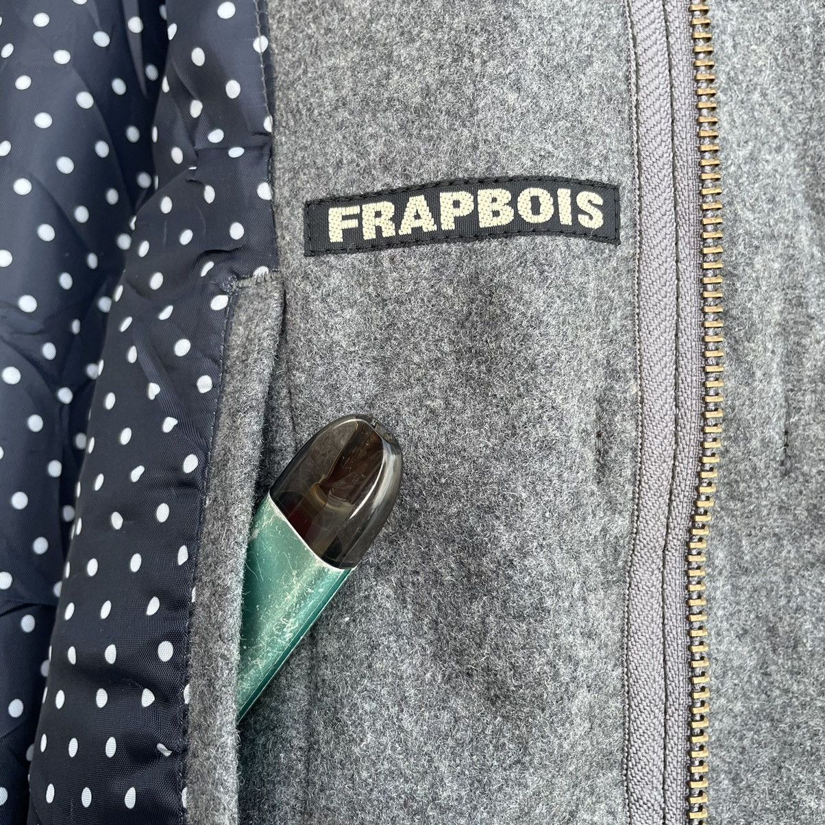 Issey Miyake 🇯🇵 FRAPBOIS FULL ZIP HOODIE WOOL DUFFLE JACKET Size US M / EU 48-50 / 2 - 15 Thumbnail