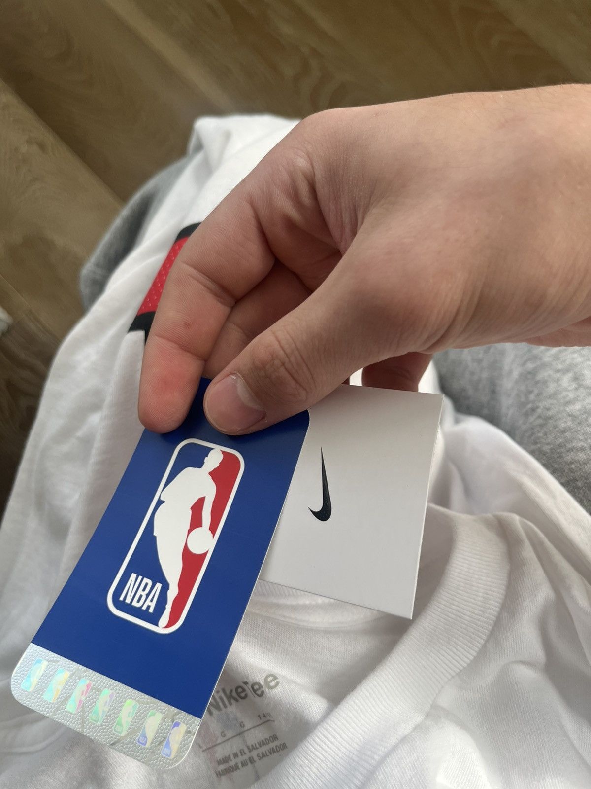 NBA × Nike YOUTH Large 14/16 Bulls Shirt Size US L / EU 52-54 / 3 - 4 Thumbnail
