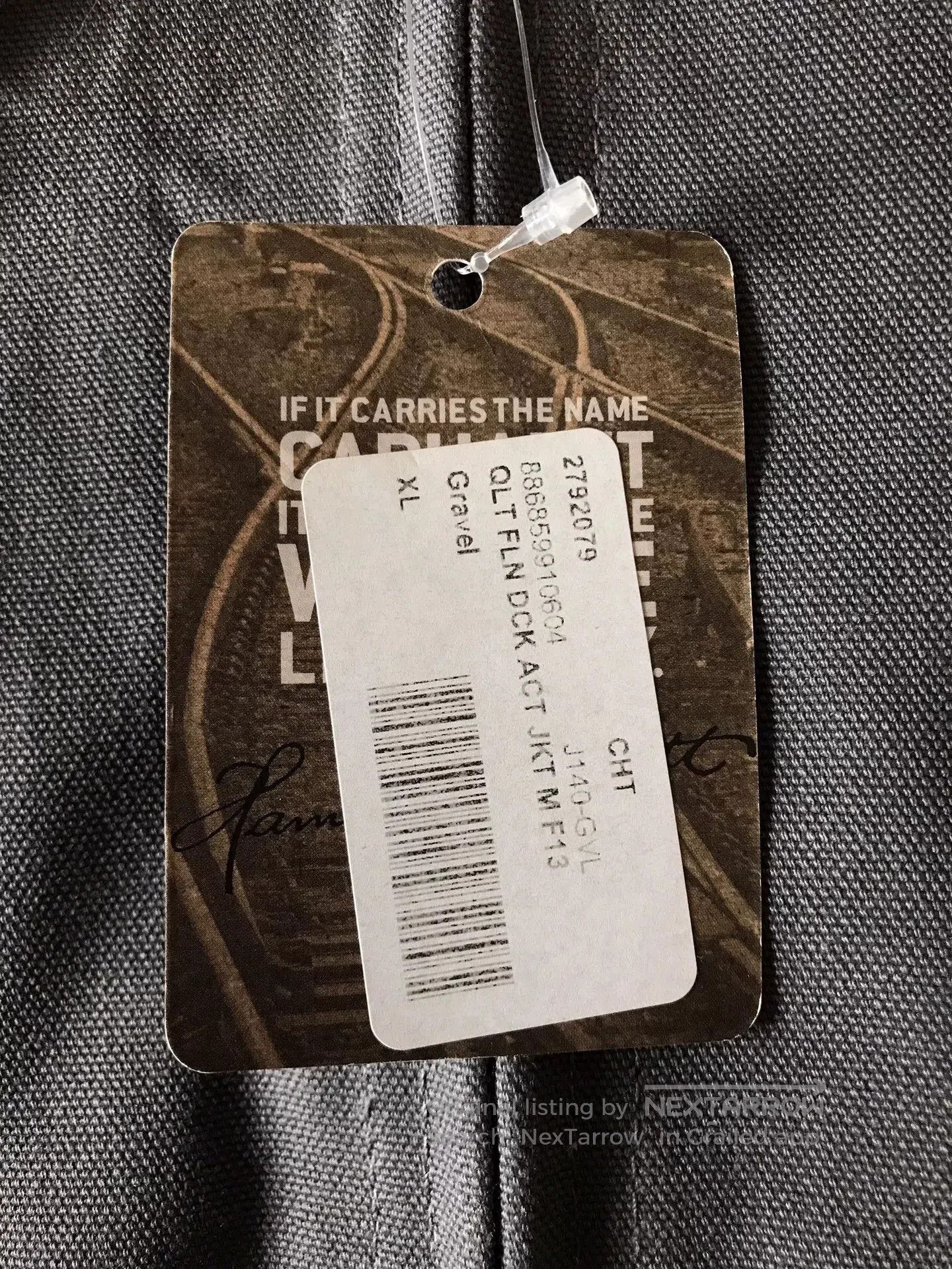 Carhartt Carhartt J140 Hooded Work Jacket. Size US XL / EU 56 / 4 - 8 Thumbnail