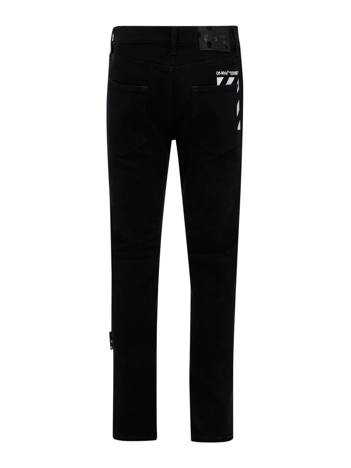 Off-White o1y0225 Denim Pant in Black Size US 29 - 2 Thumbnail