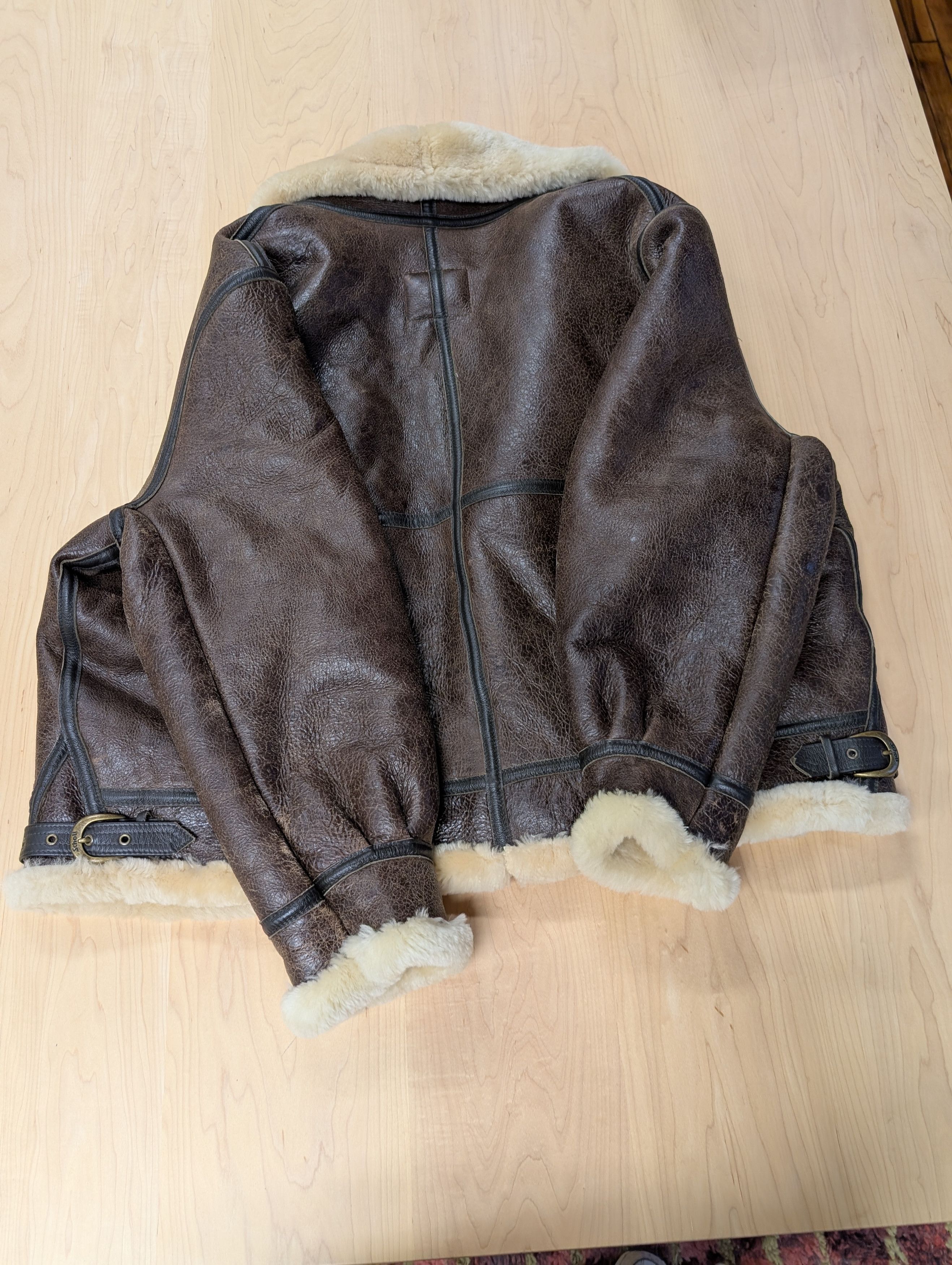 Schott Schott B-3 Shearling Jacket 54US Size US L / EU 52-54 / 3 - 5 Thumbnail