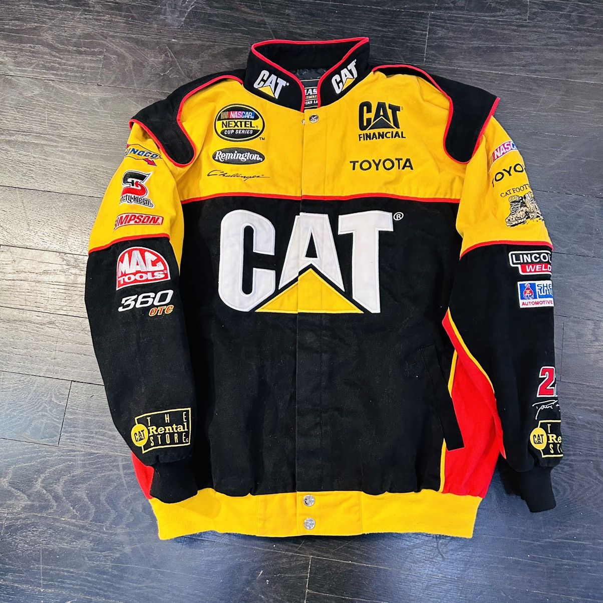 Chase Authentics × NASCAR × Vintage Vintage Dave Blaney NASCAR Jacket ...